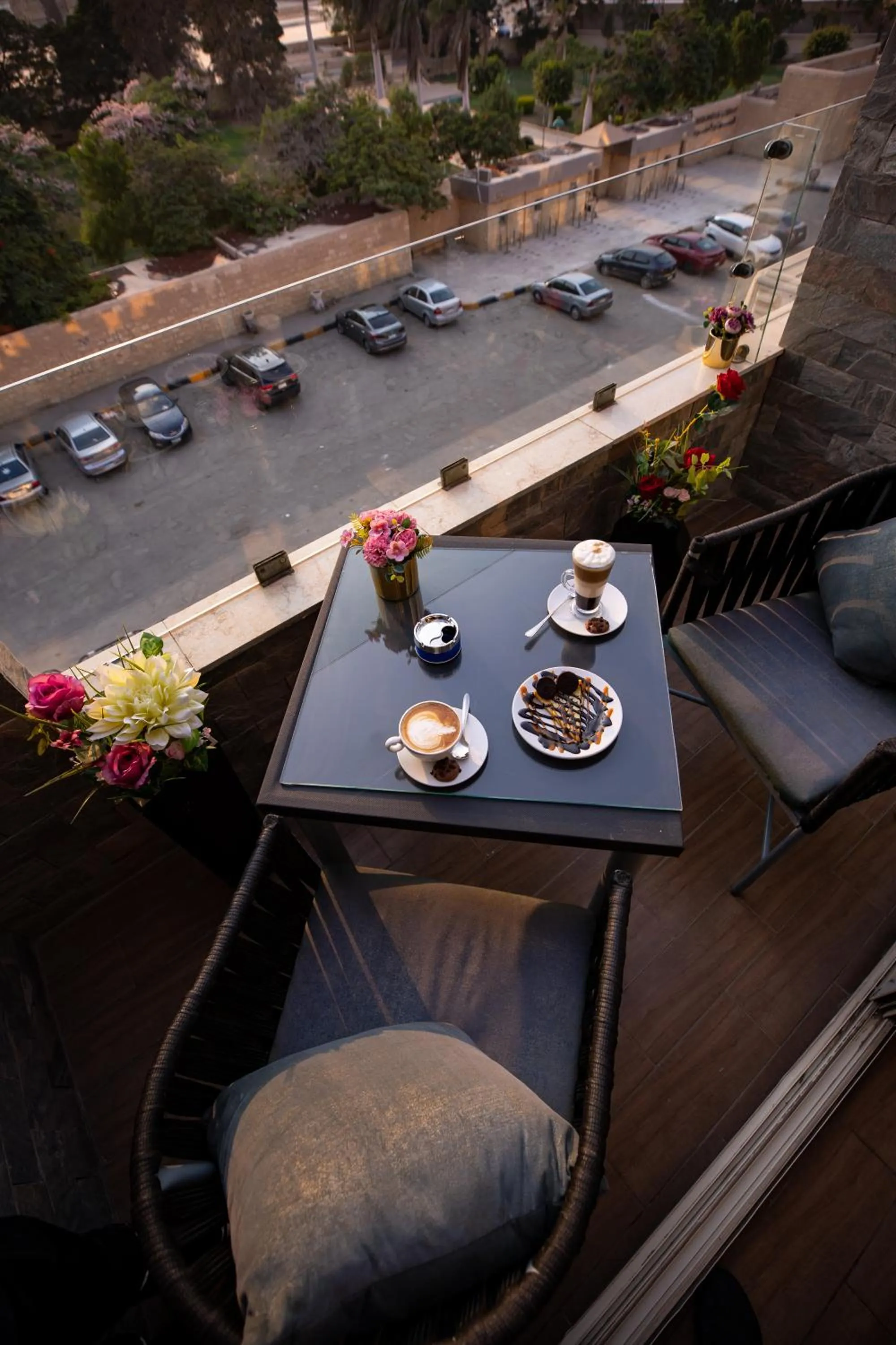 Property building in PANORAMA view pyramids