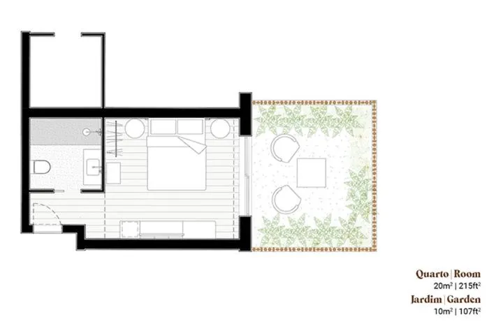 Floor plan in AlmaLusa Comporta