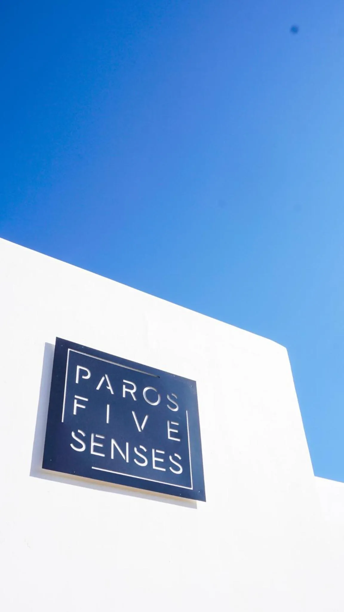 Property building in Paros Five Senses