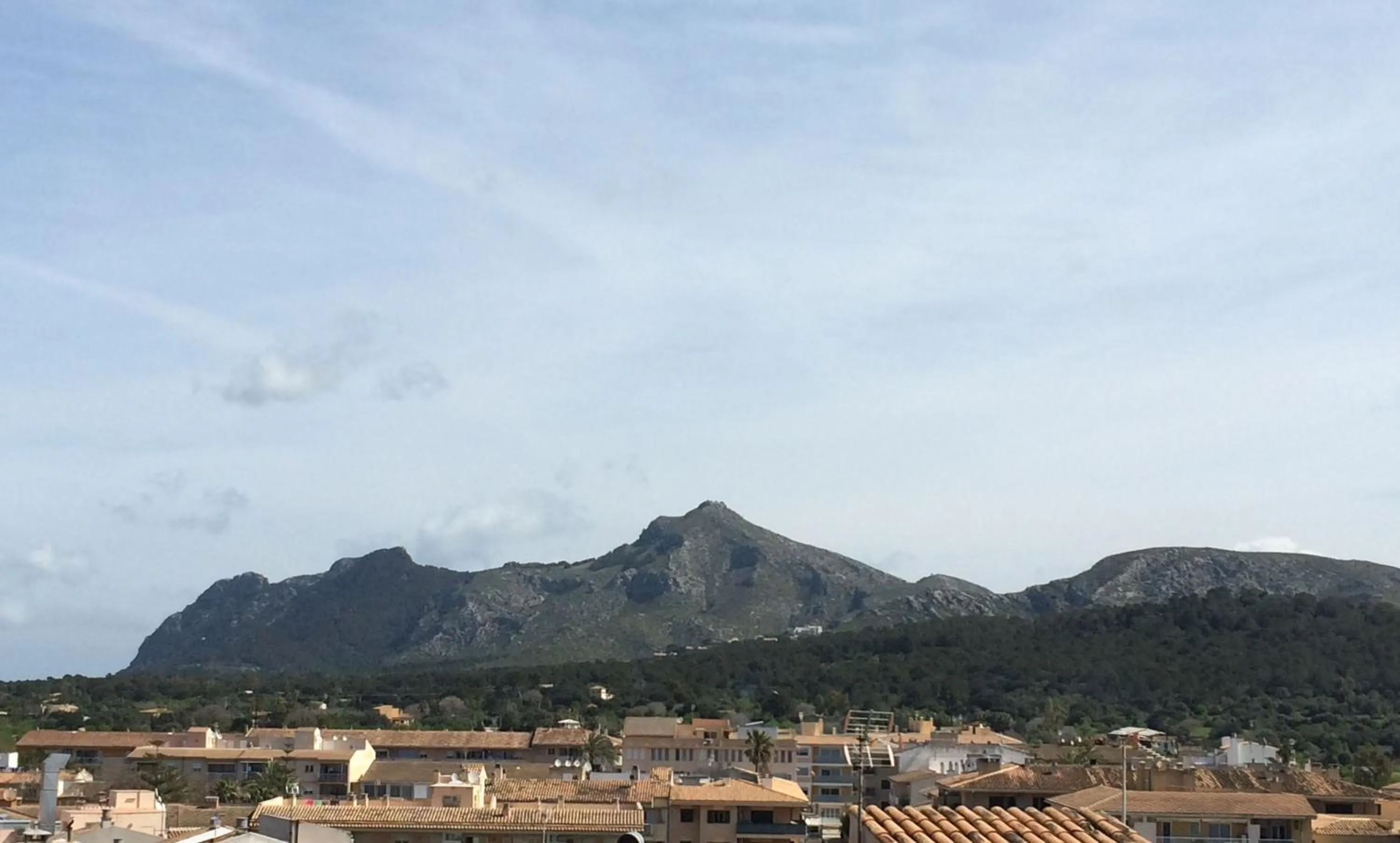 Mountain view in Apartamentos Carlos V