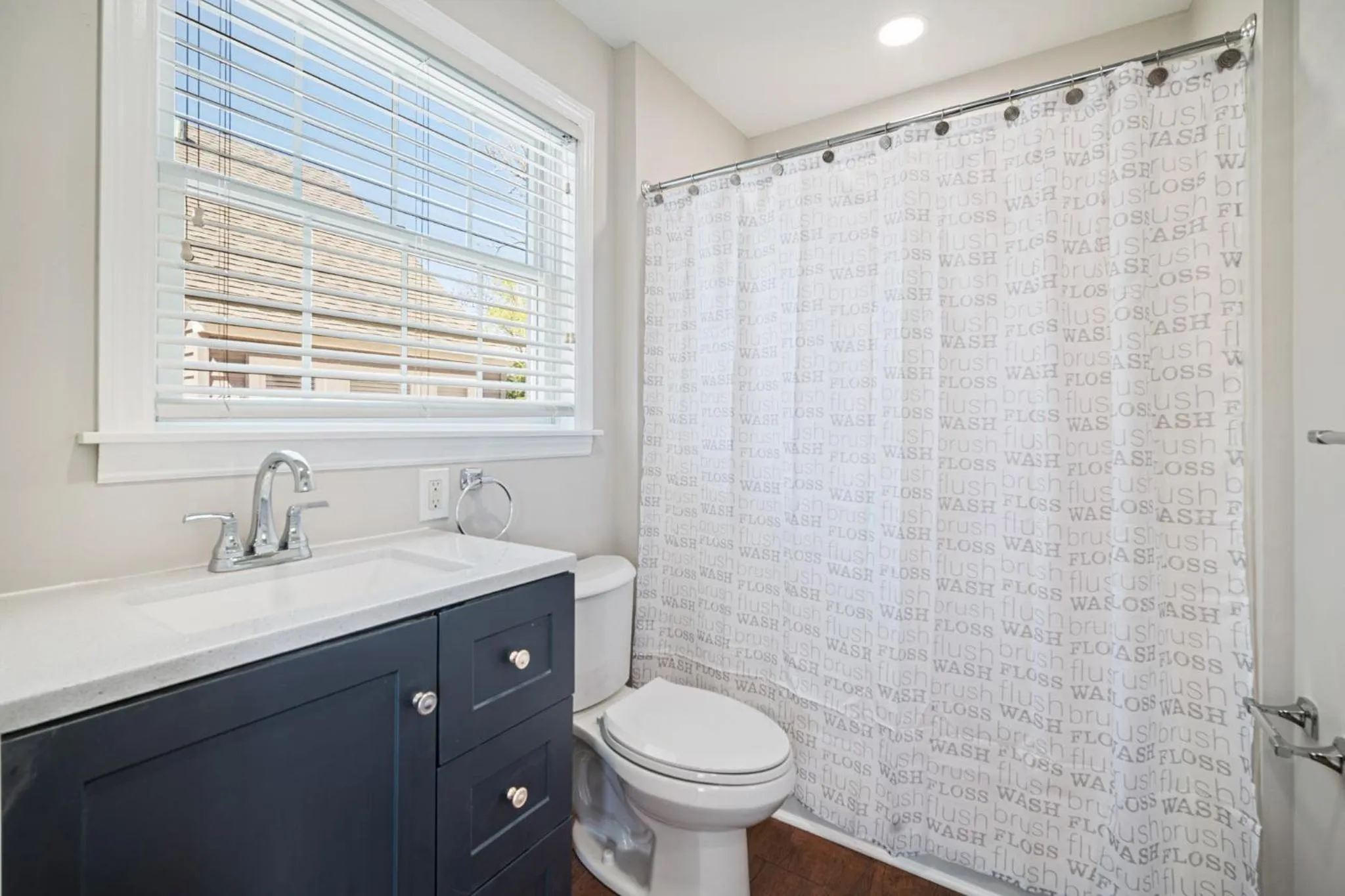 Bathroom in Exquisitely Large Home Block and a half to Beach