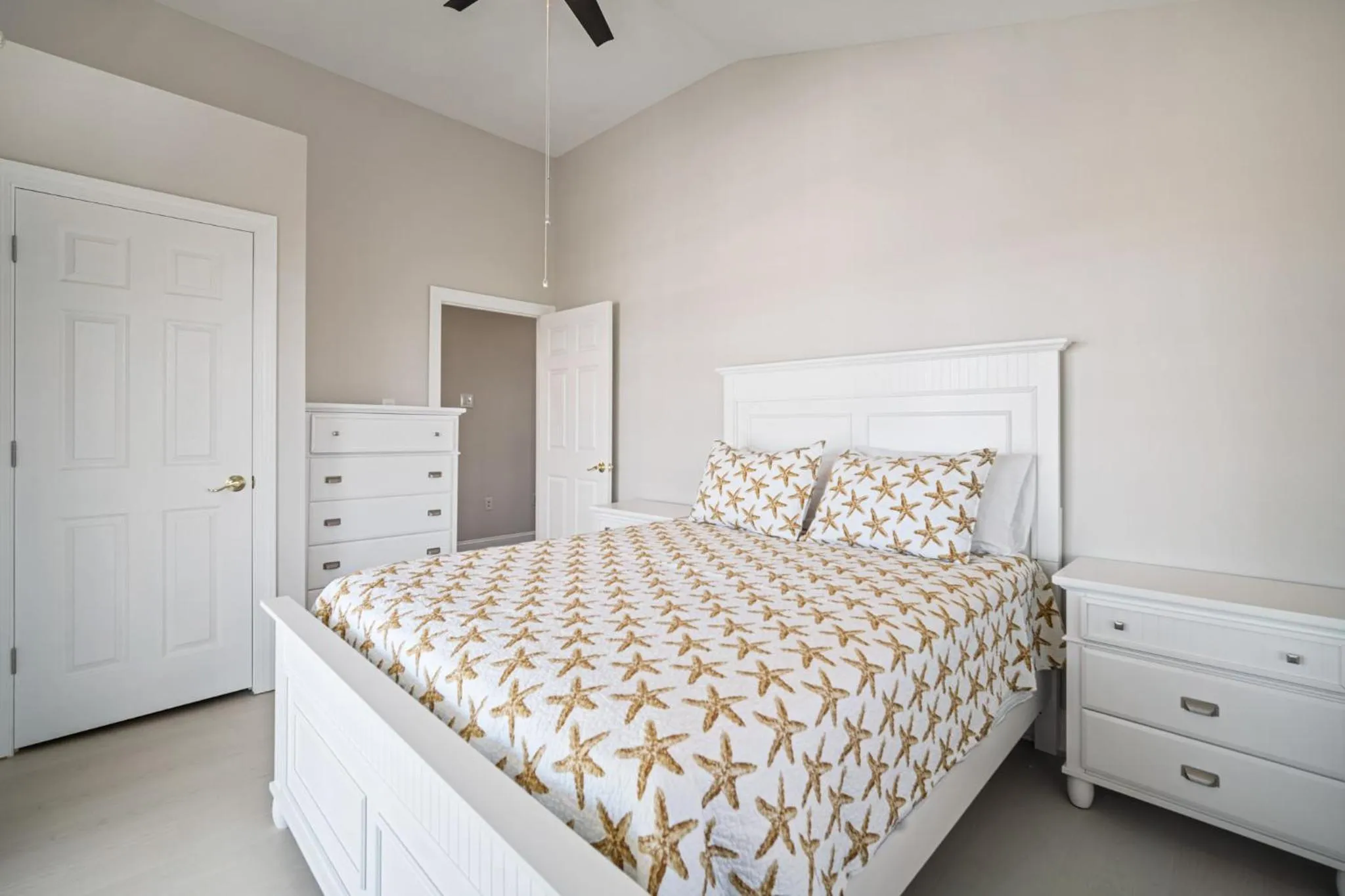 Bedroom, Bed in Exquisitely Large Home Block and a half to Beach