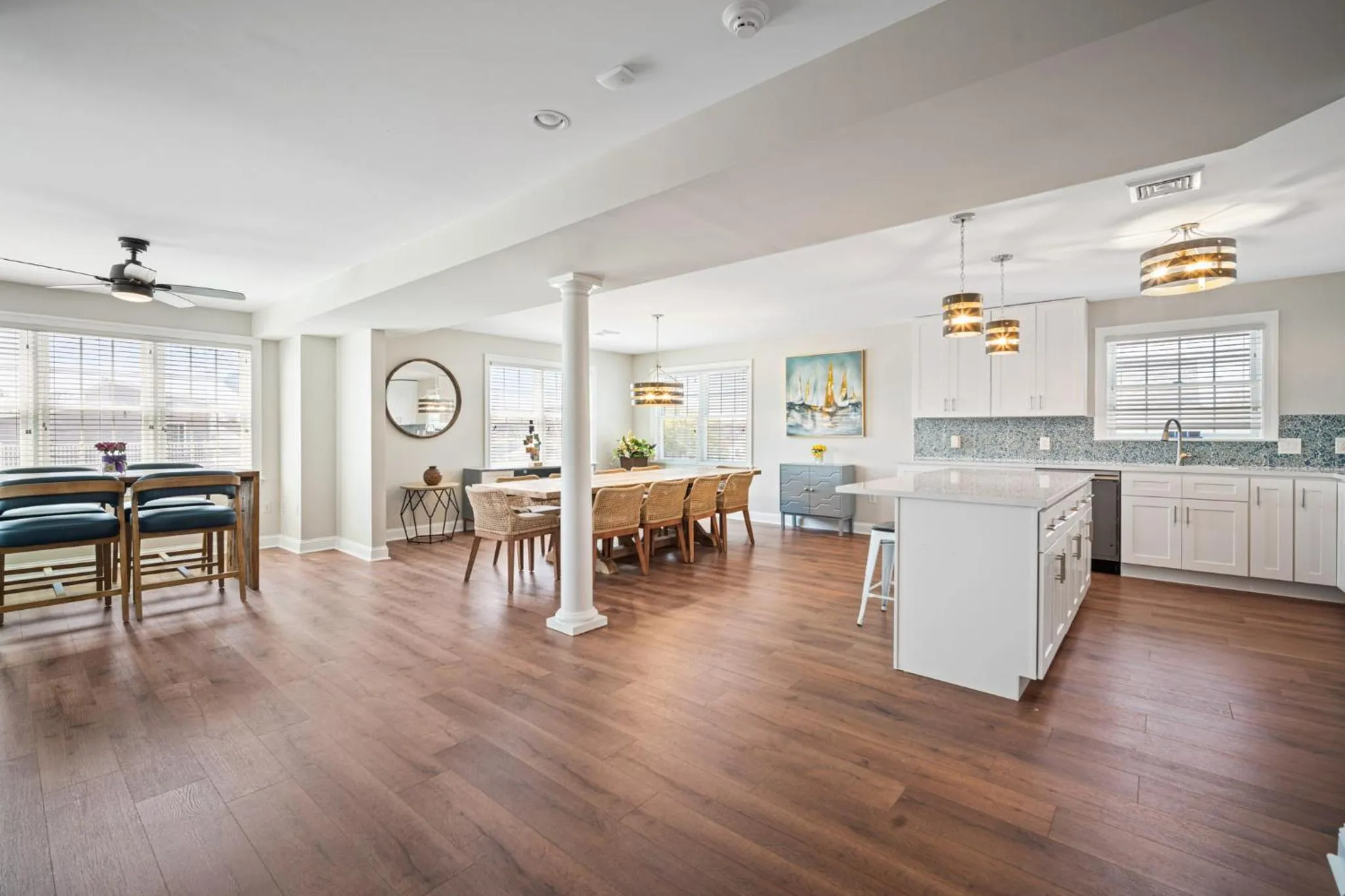 kitchen in Exquisitely Large Home Block and a half to Beach