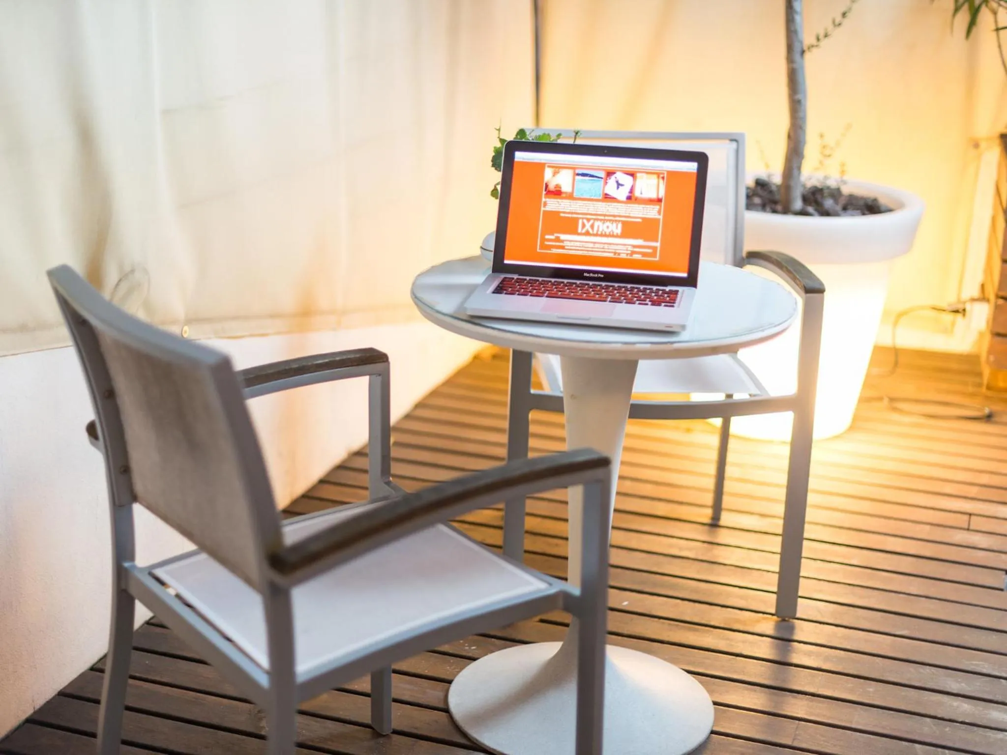 Patio in Cas Ferrer Nou Hotelet