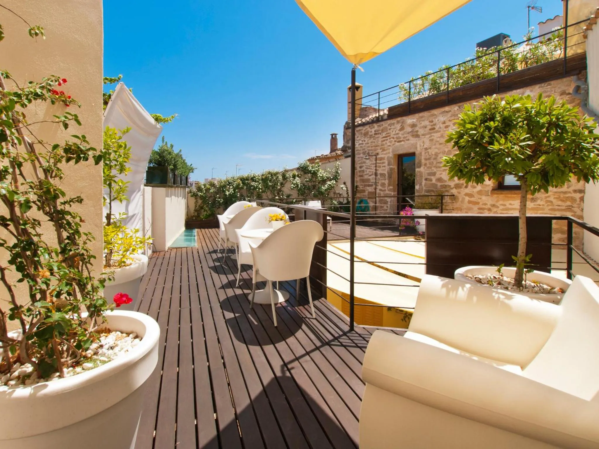 Patio in Cas Ferrer Nou Hotelet