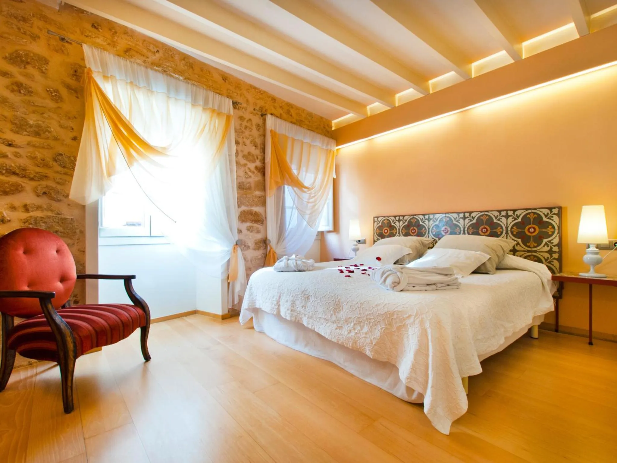 Bed in Cas Ferrer Nou Hotelet