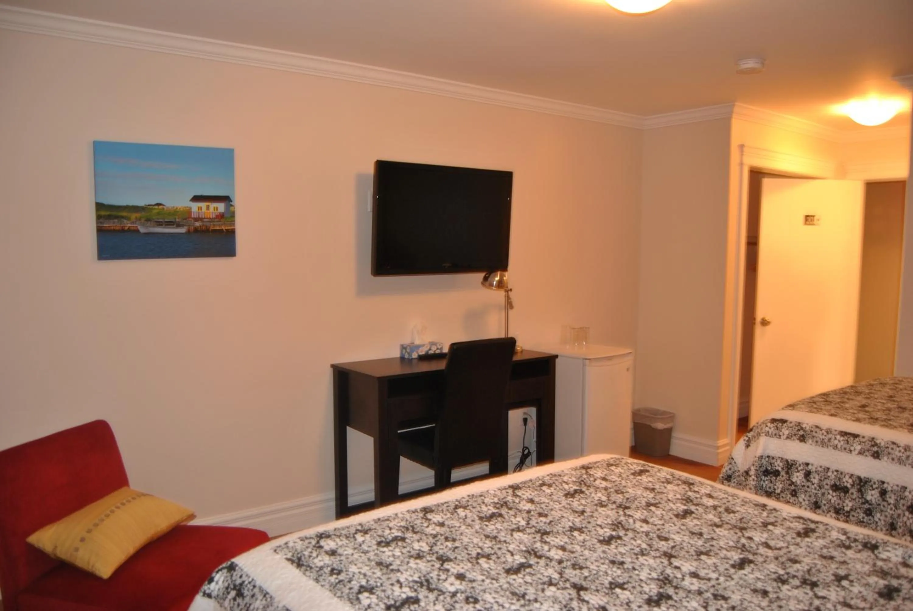 TV and multimedia, Bed in Arnold's Cove Inn