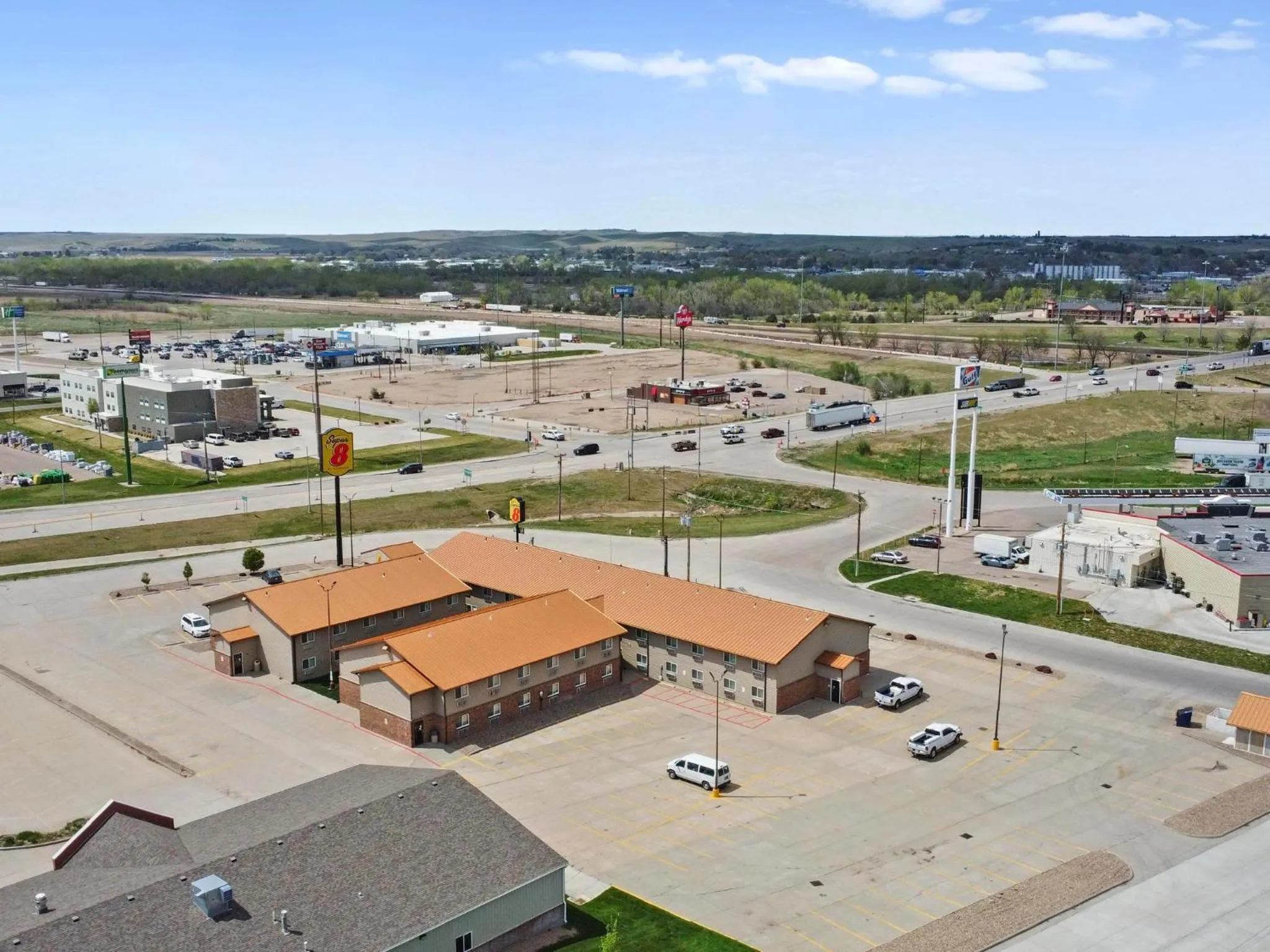 Bird's eye view in Super 8 by Wyndham Ogallala