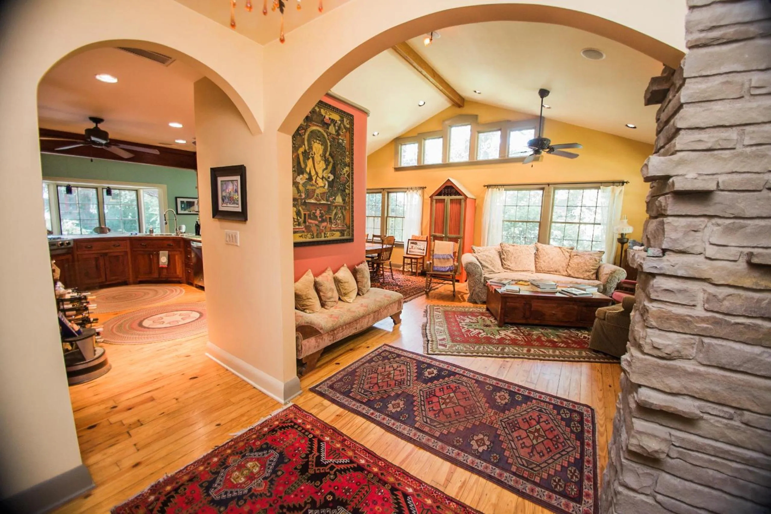 Living room in Park Lane Guest House