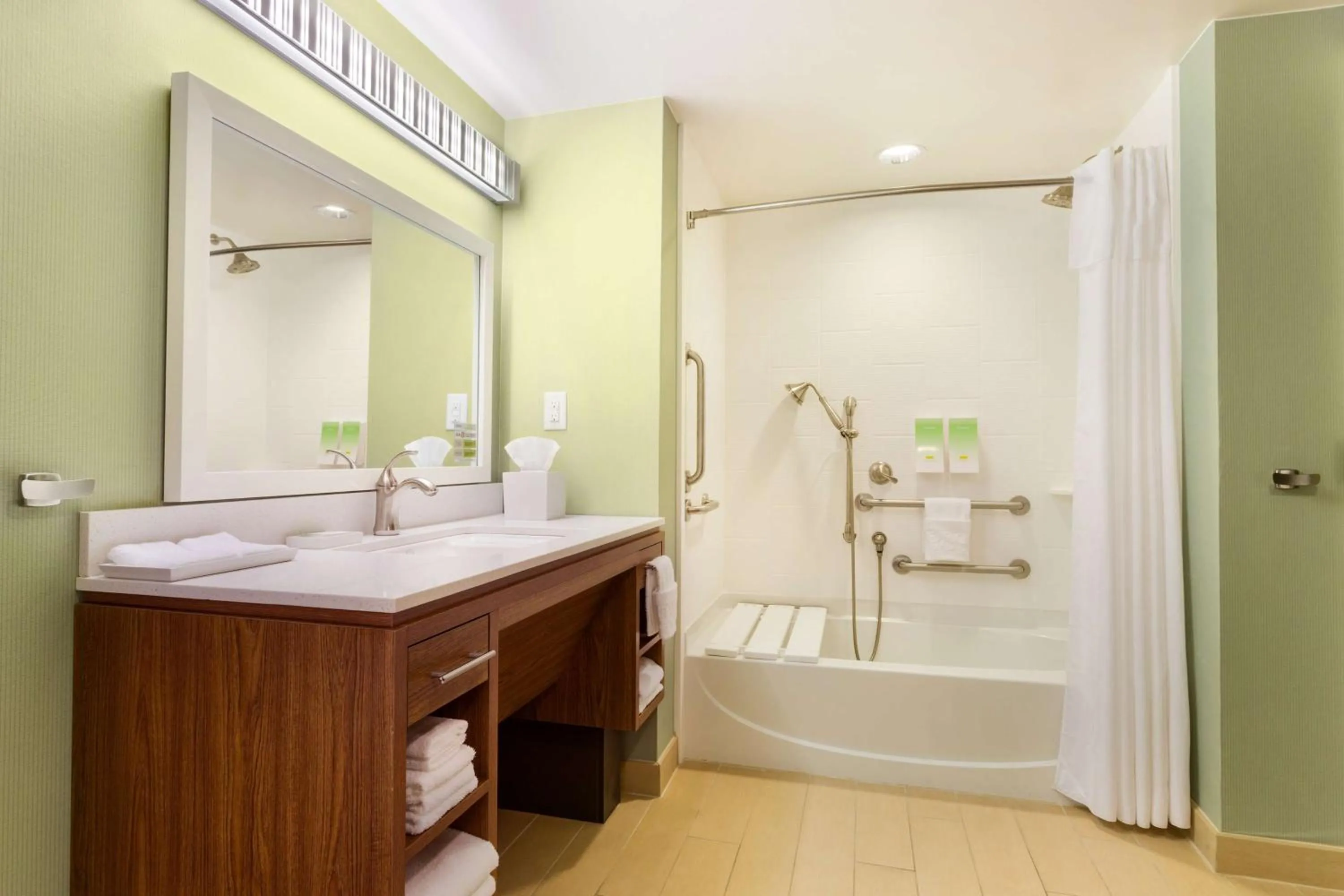 Bathroom in Home2 Suites by Hilton Fargo