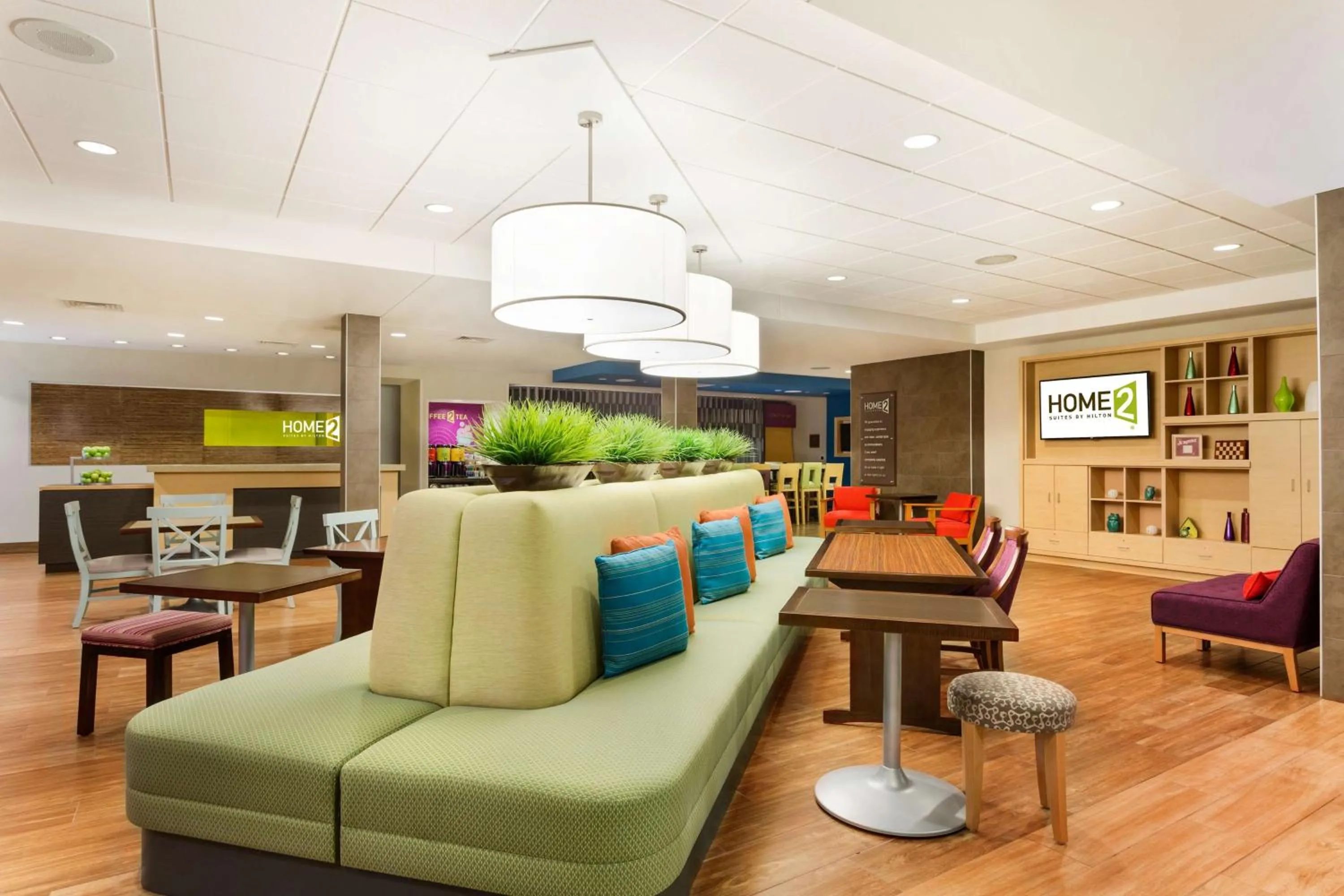 Lobby or reception in Home2 Suites by Hilton Fargo