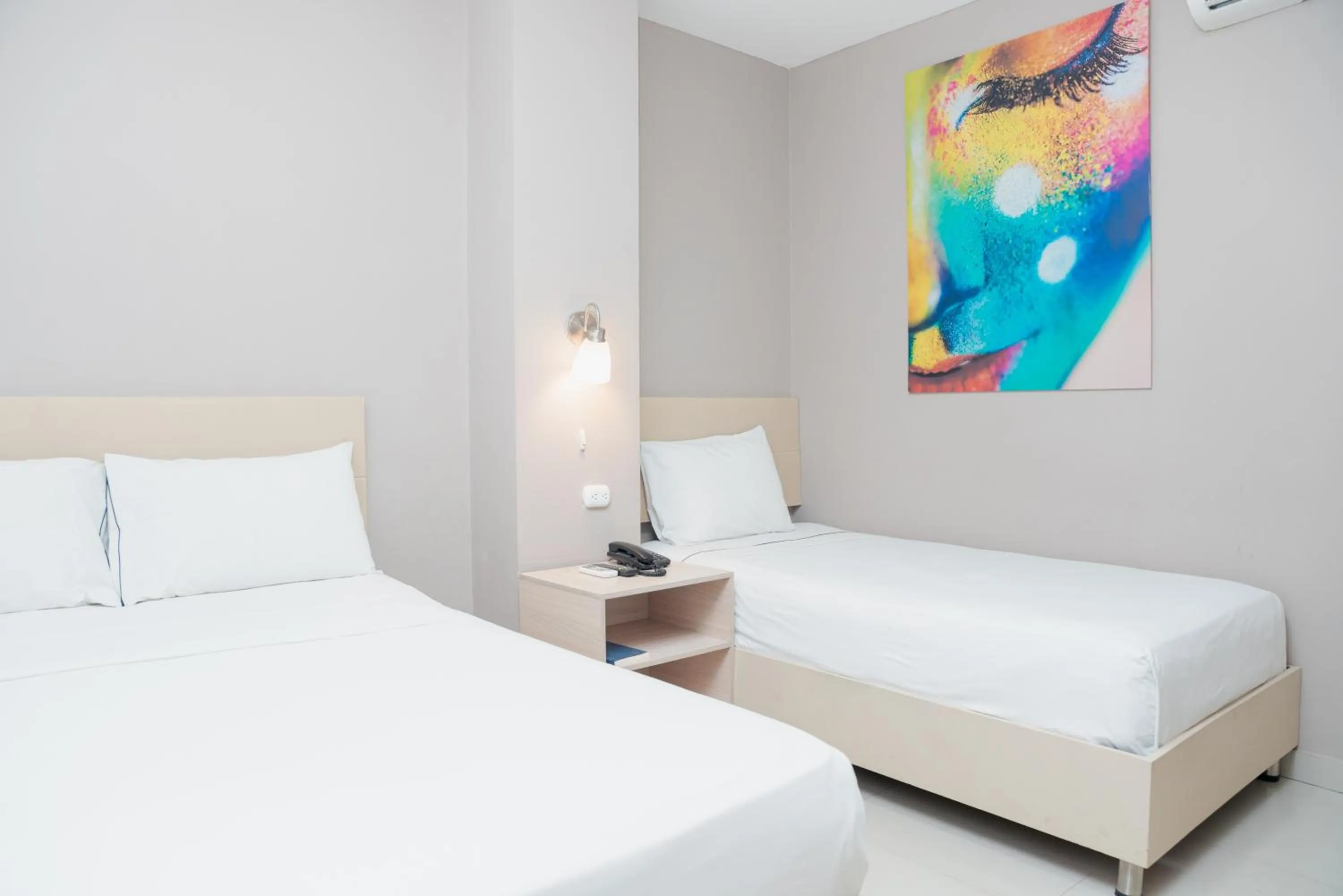Bed in Ribai Hotels -Riohacha