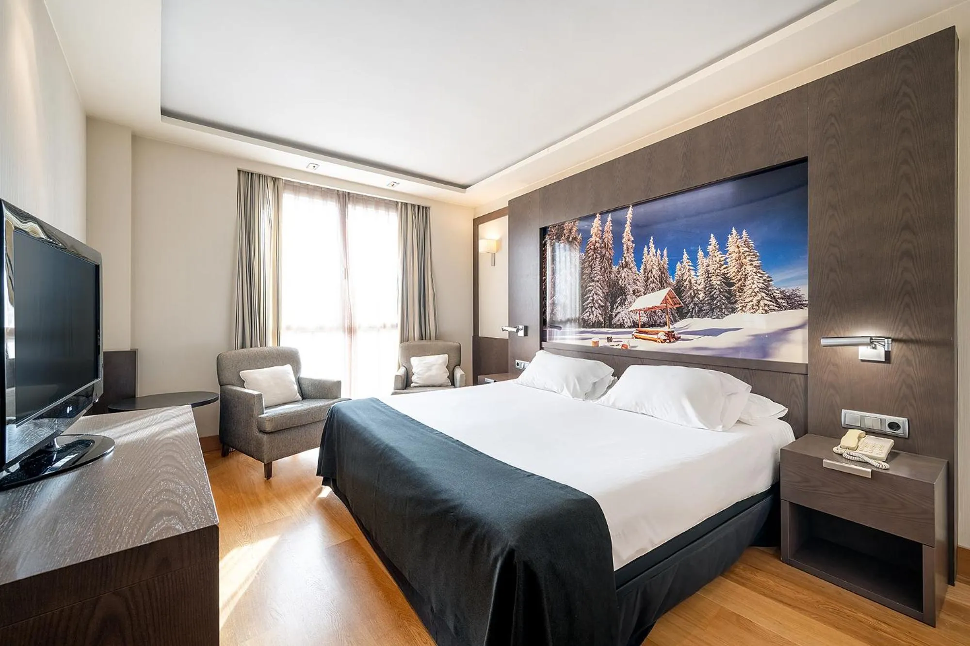 Photo of the whole room, Bed in Hotel Nelva