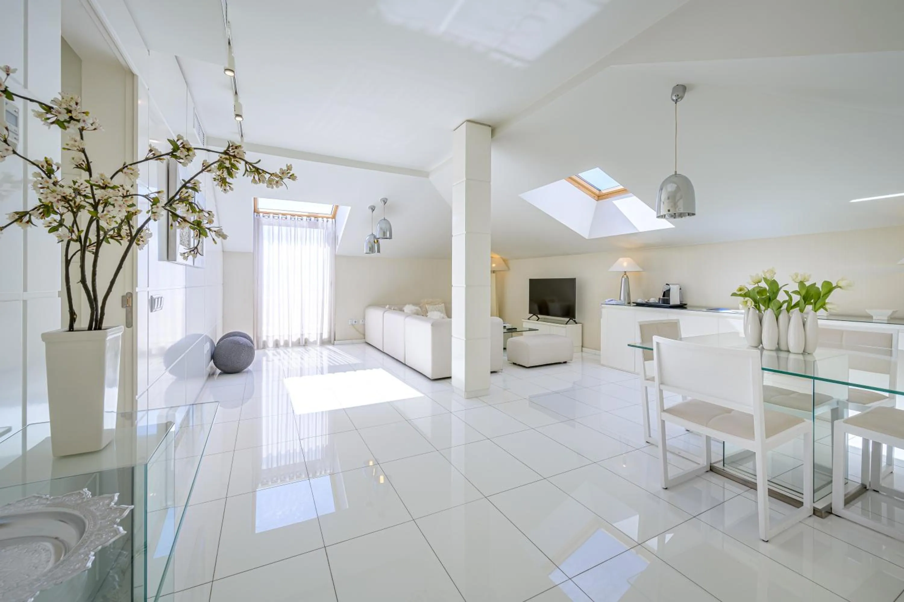 Living room in Hotel Nelva