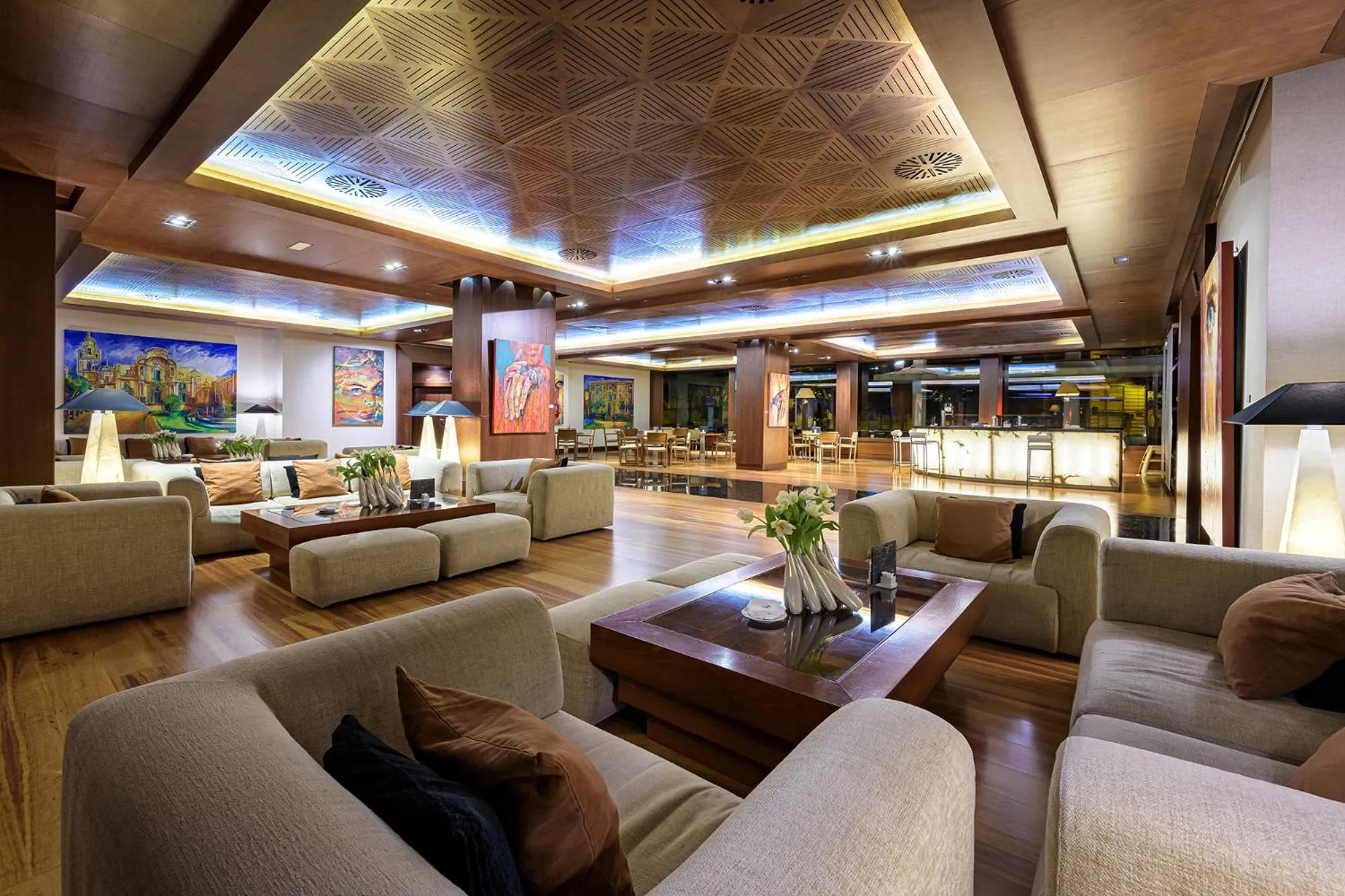 Living room in Hotel Nelva