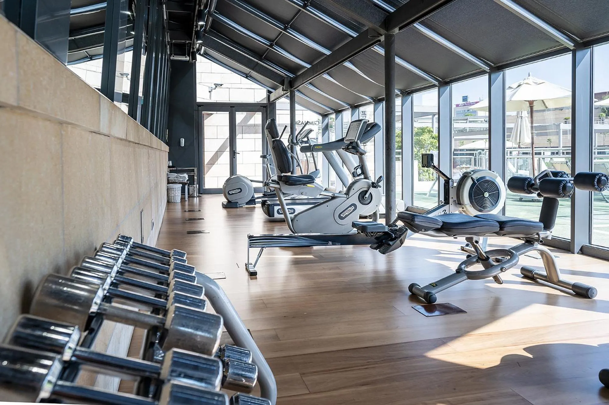 Fitness centre/facilities in Hotel Nelva
