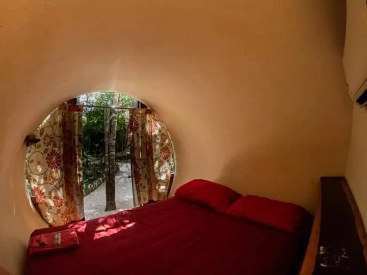 Bed in Tubo Tulum Hostel