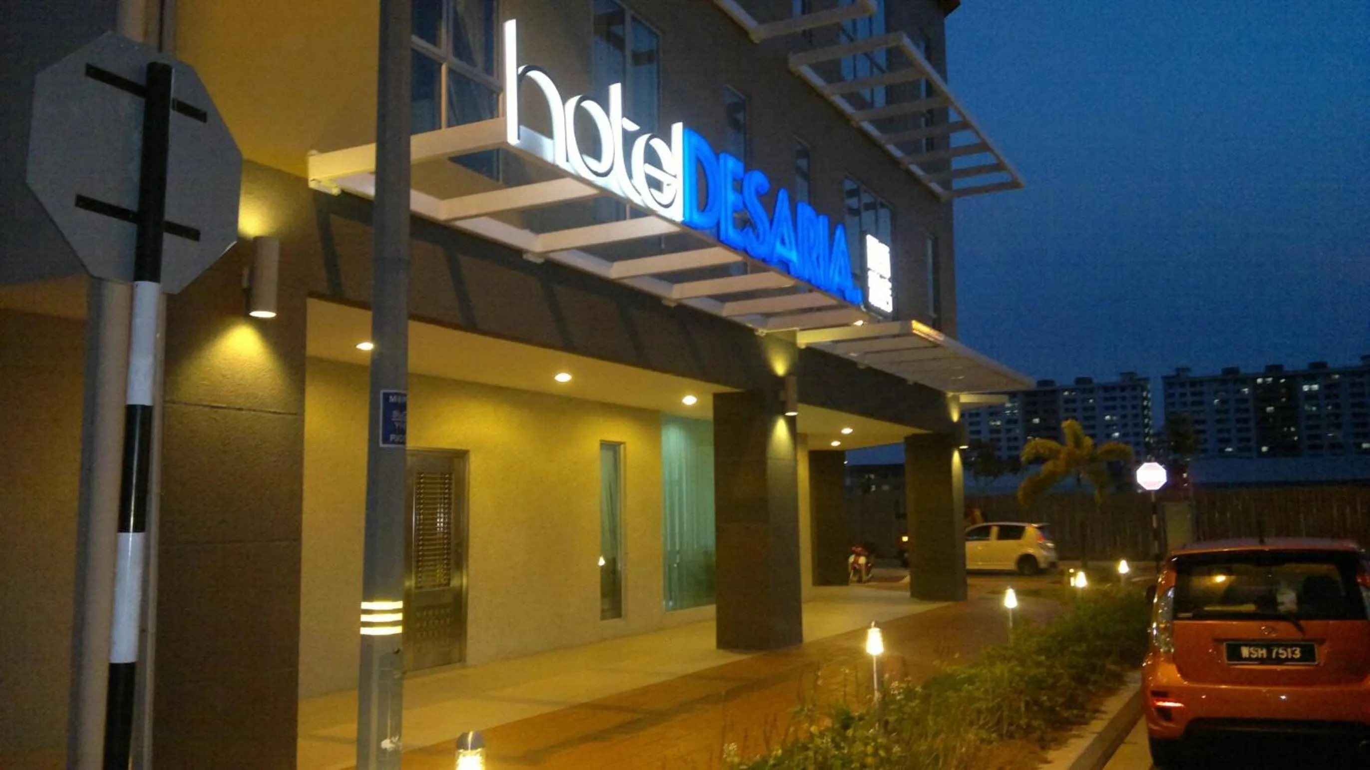 Facade/entrance in Hotel Desaria