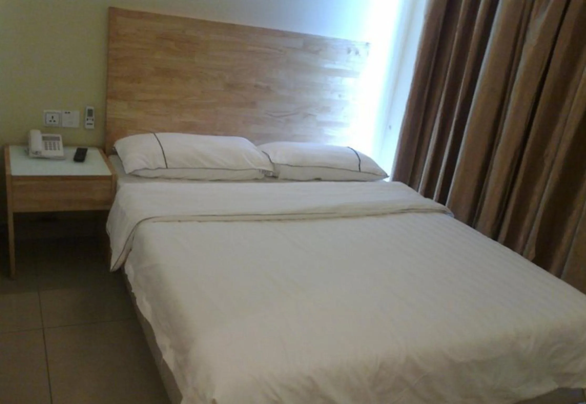 Bed in Hotel Desaria