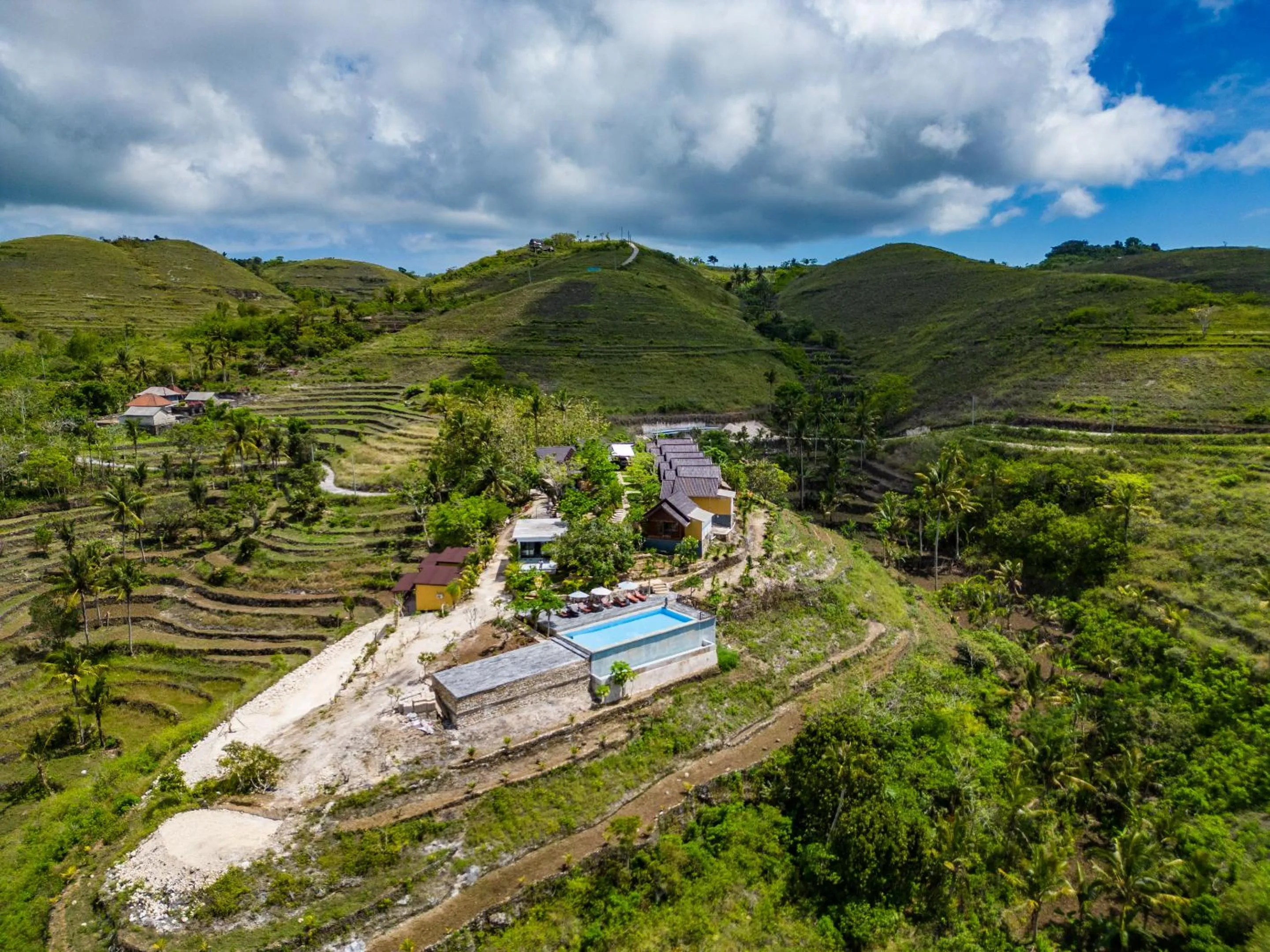 Property building in Pini Sentana Village Nusa Penida