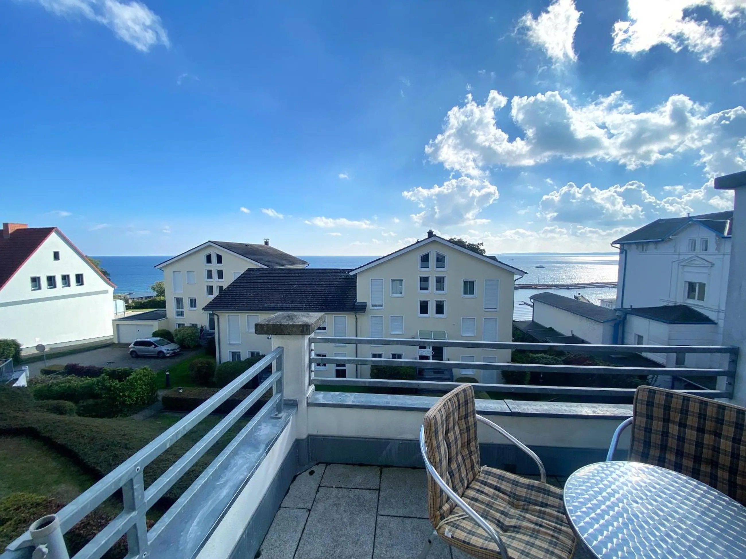 Balcony/Terrace in Appartementhaus Victoria - Fewo Meeresrauschen