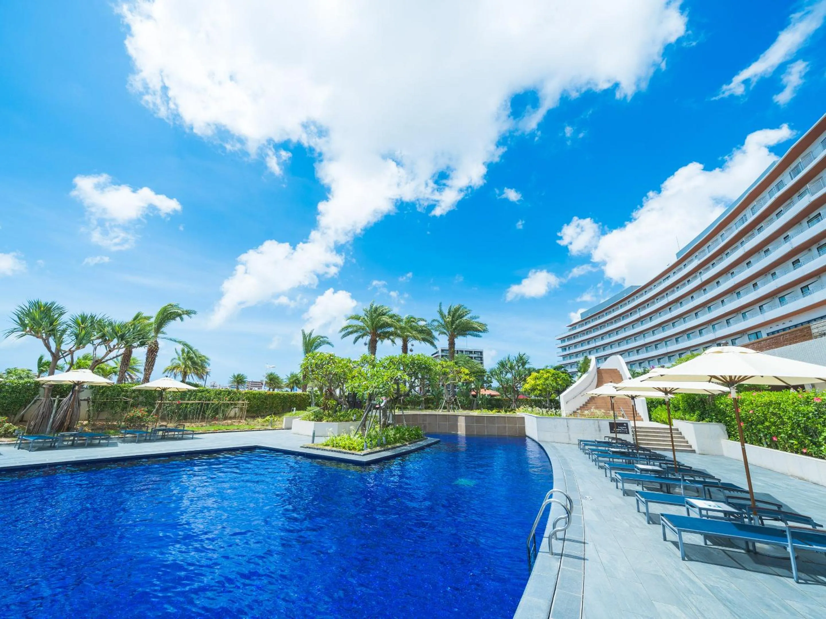 Property building in Hilton Okinawa Chatan Resort