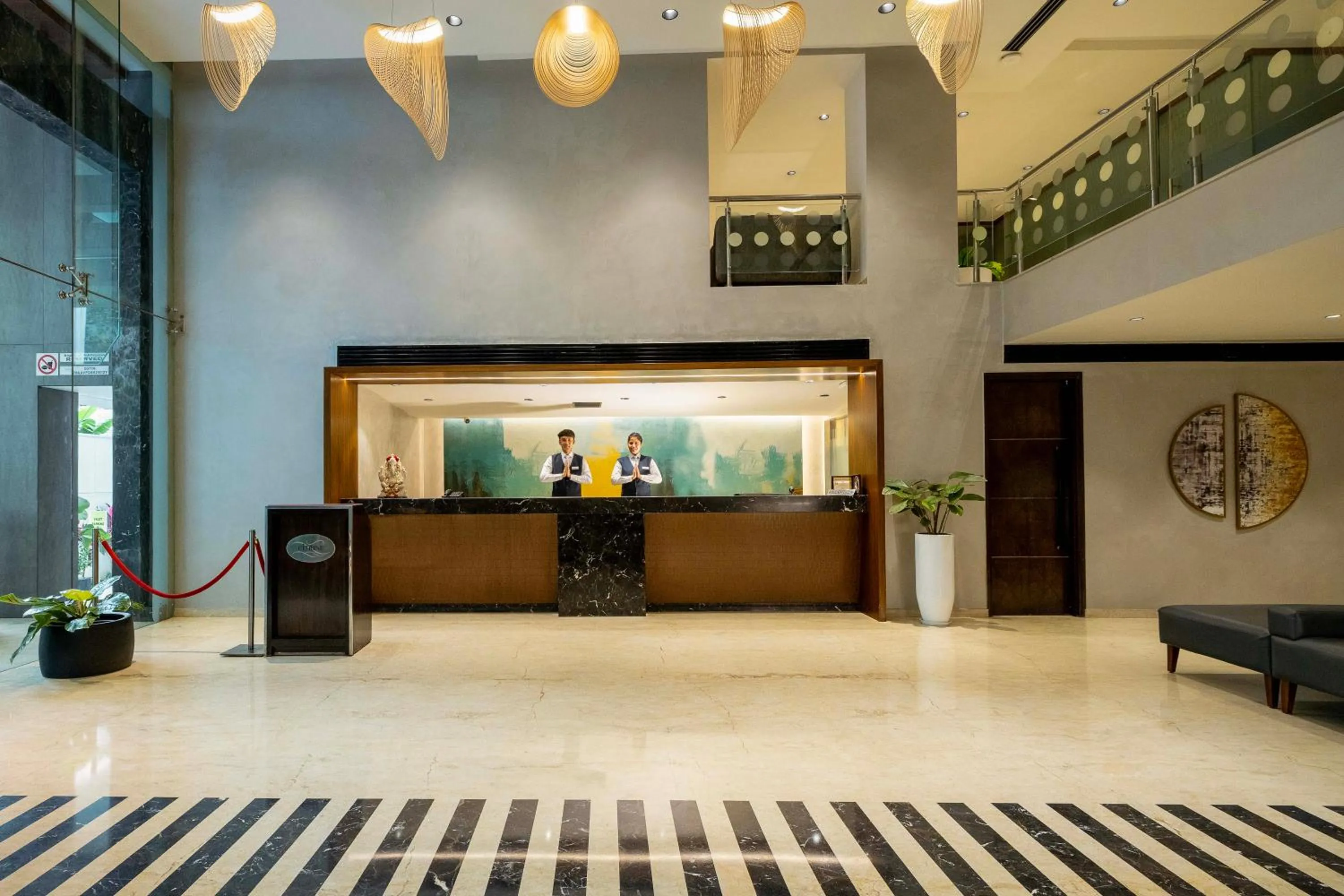 Lobby or reception in Citrine