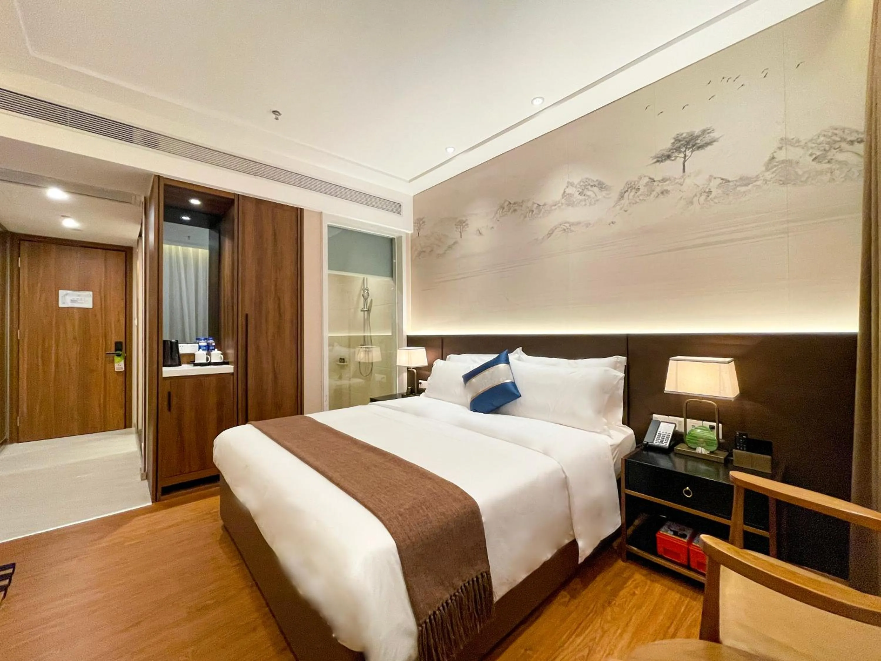 Bed in White Swan Guest House