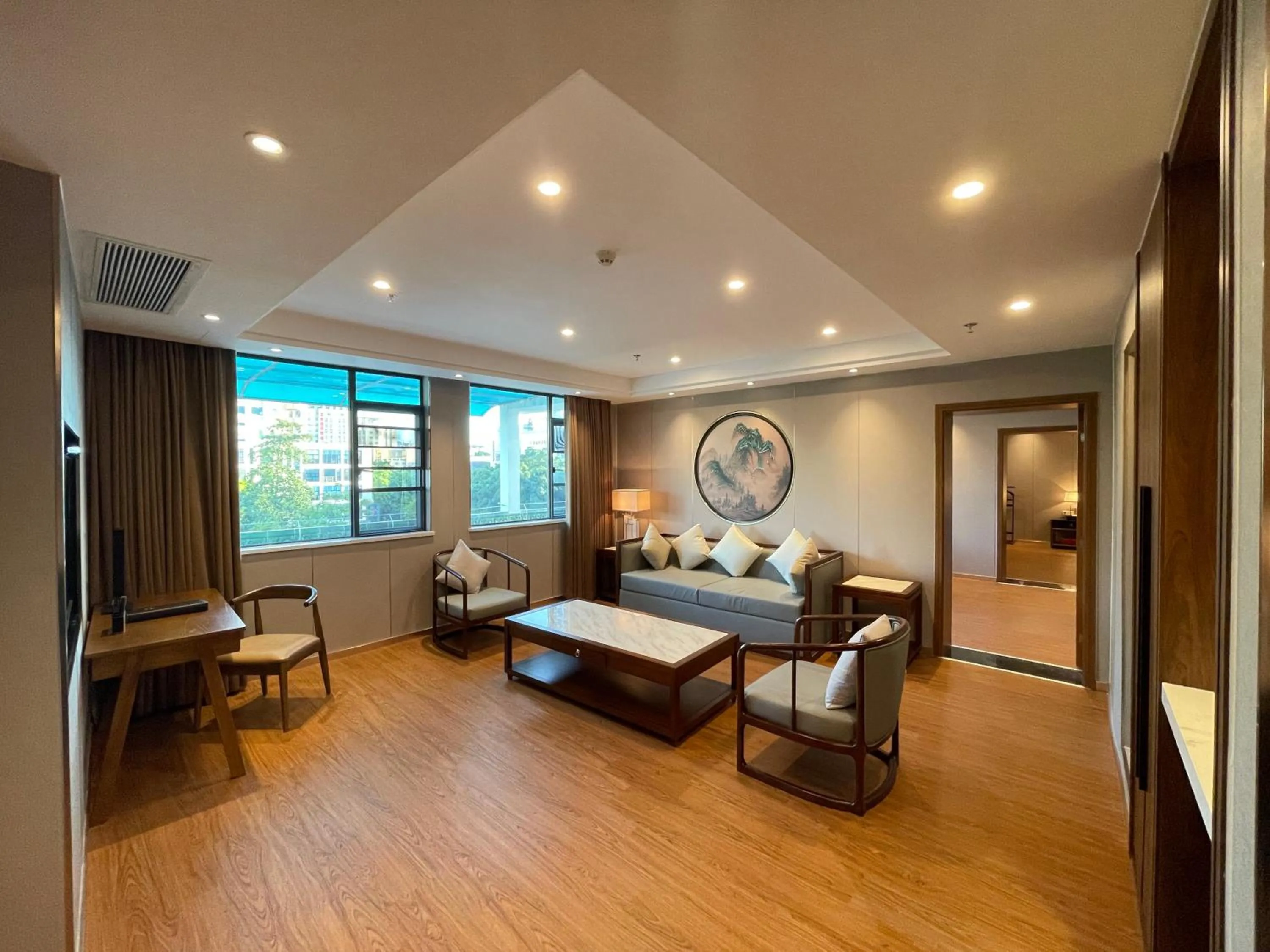 Bed in White Swan Guest House