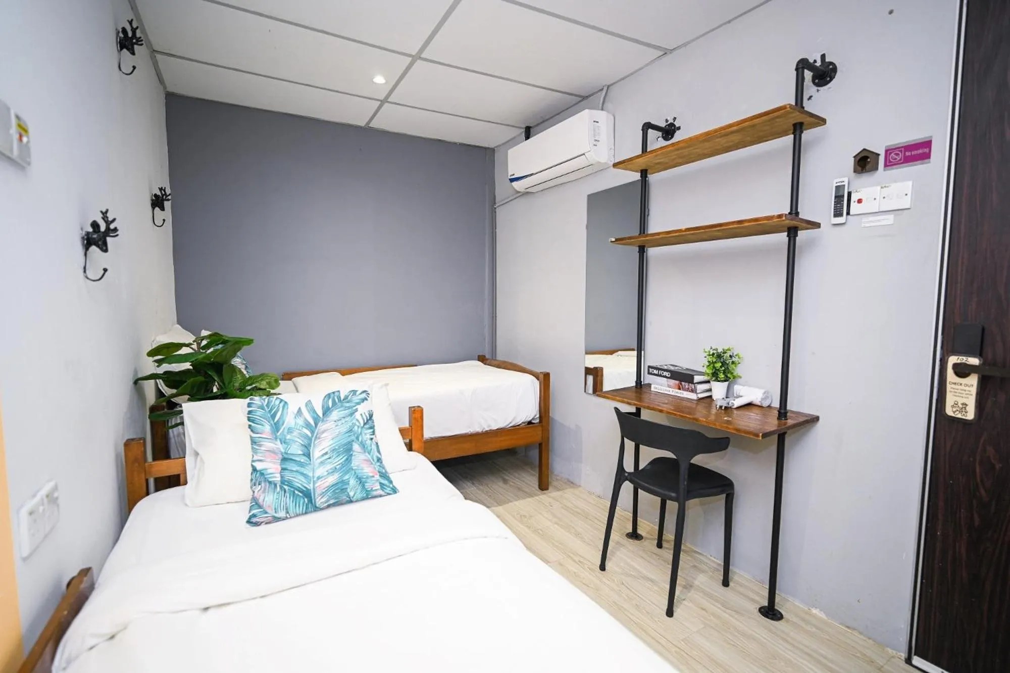 Bed in Swing & Pillows @ Beach Street