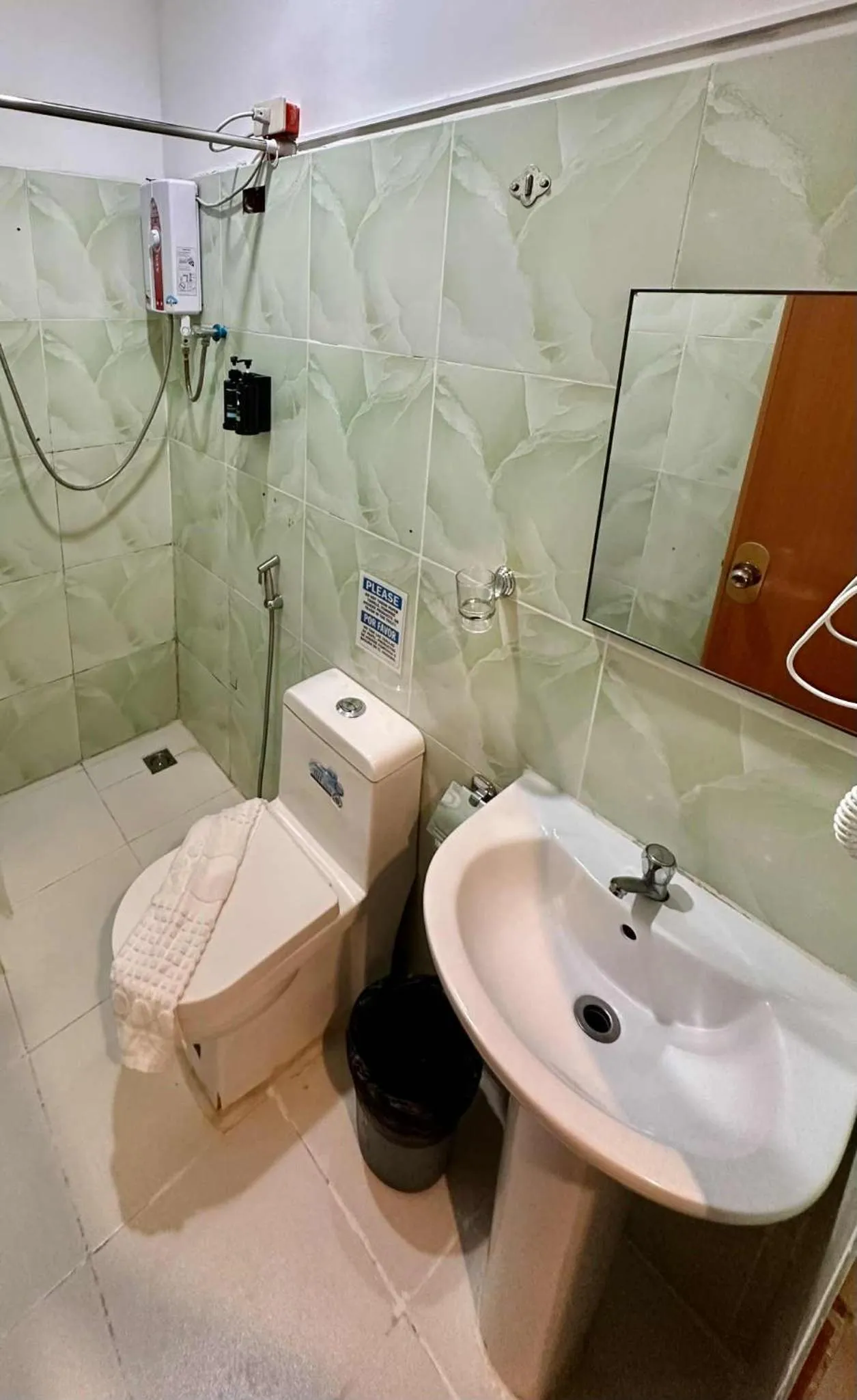 Bathroom in Sophias Beach Guest House