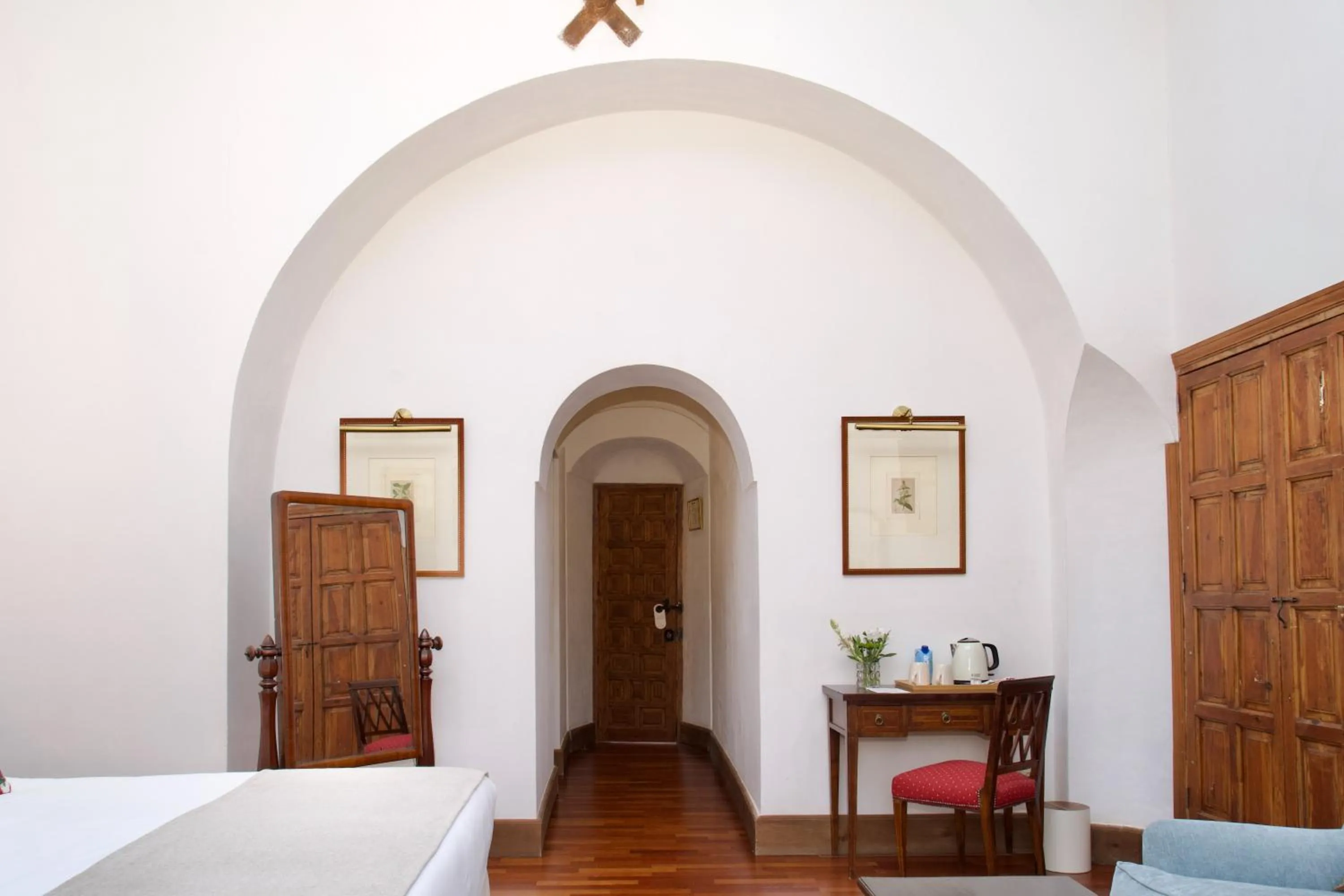 Decorative detail, Bed in Monasterio de San Francisco