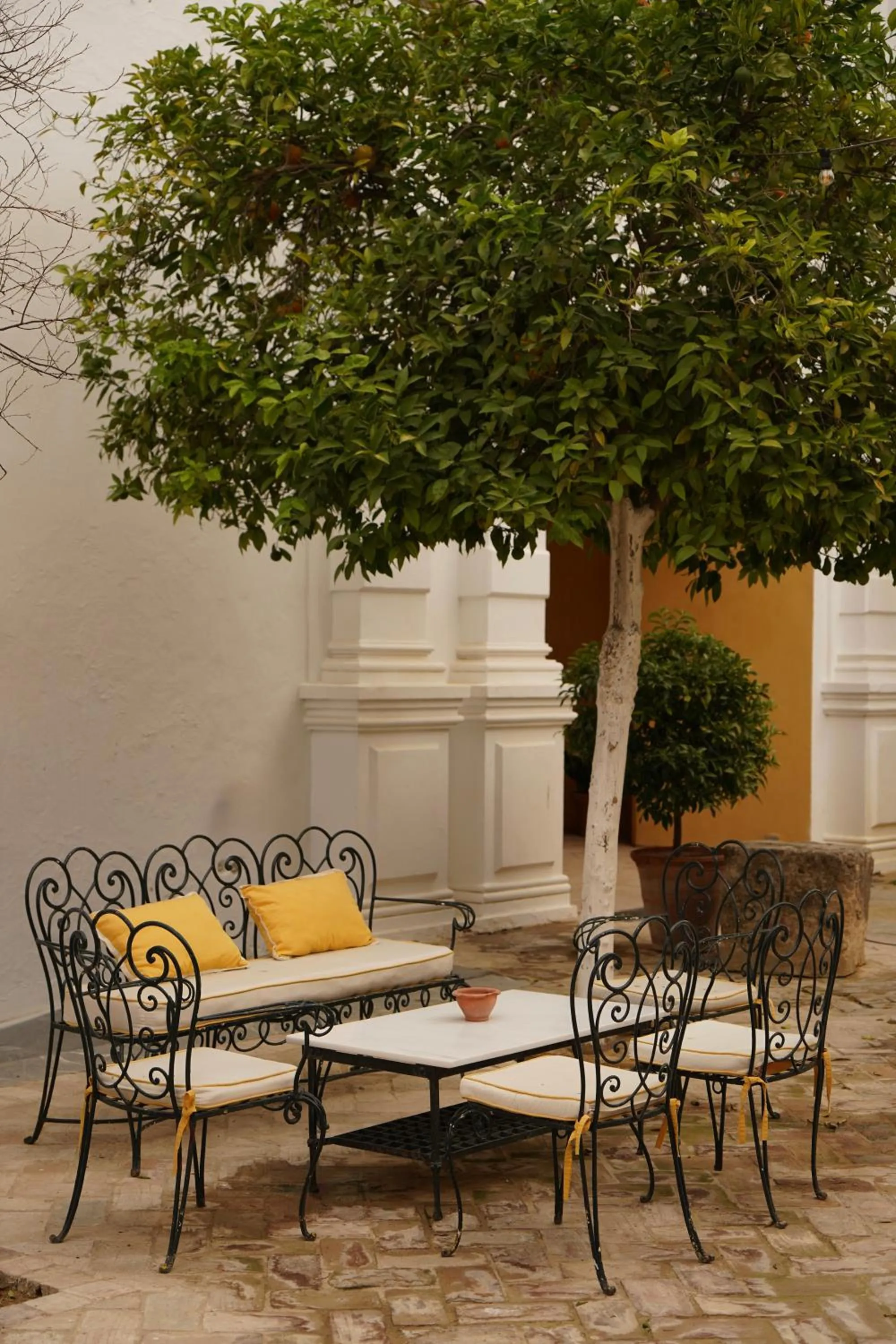 Patio in Monasterio de San Francisco