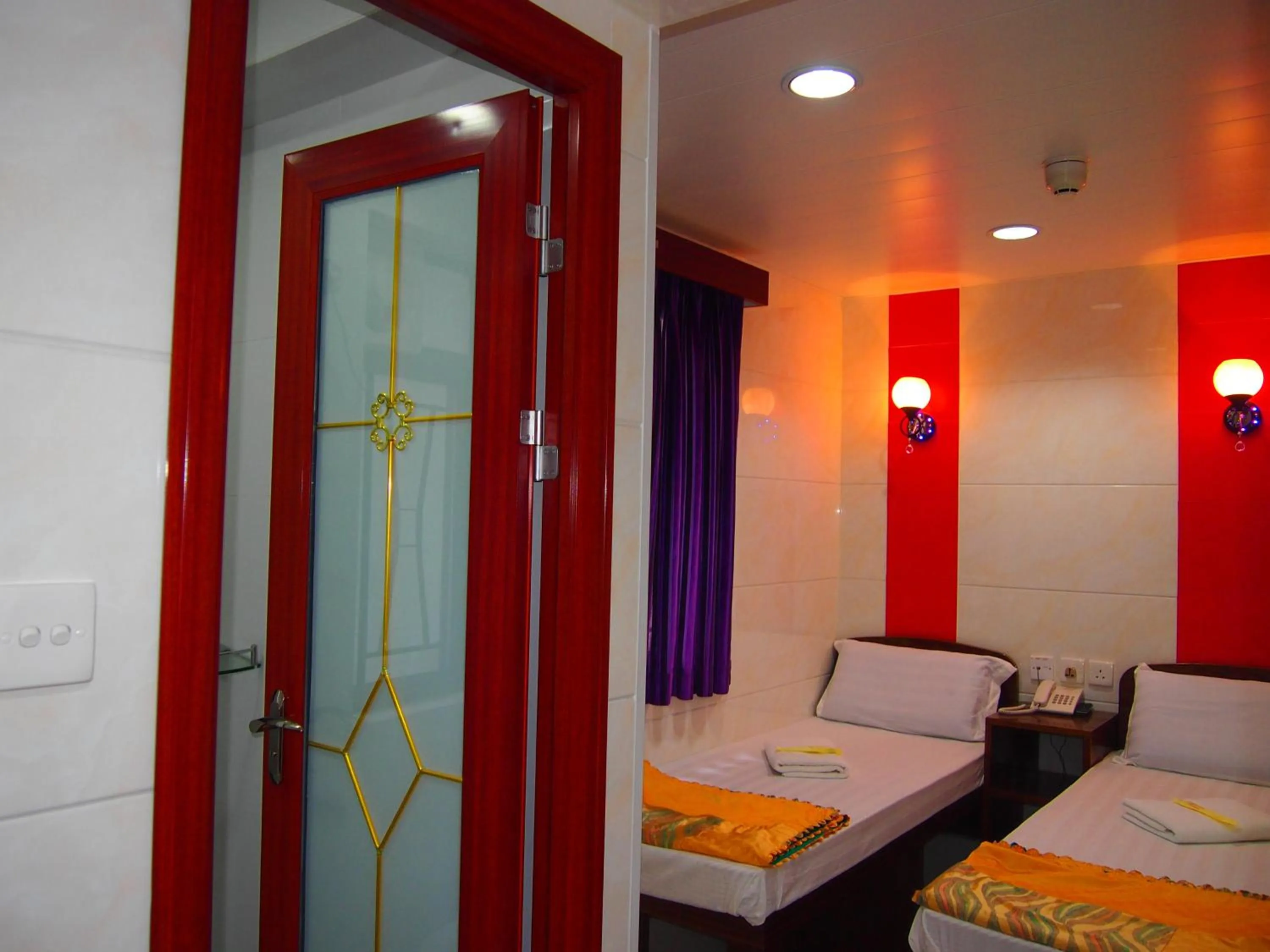 Decorative detail, Bed in Australia Lounge