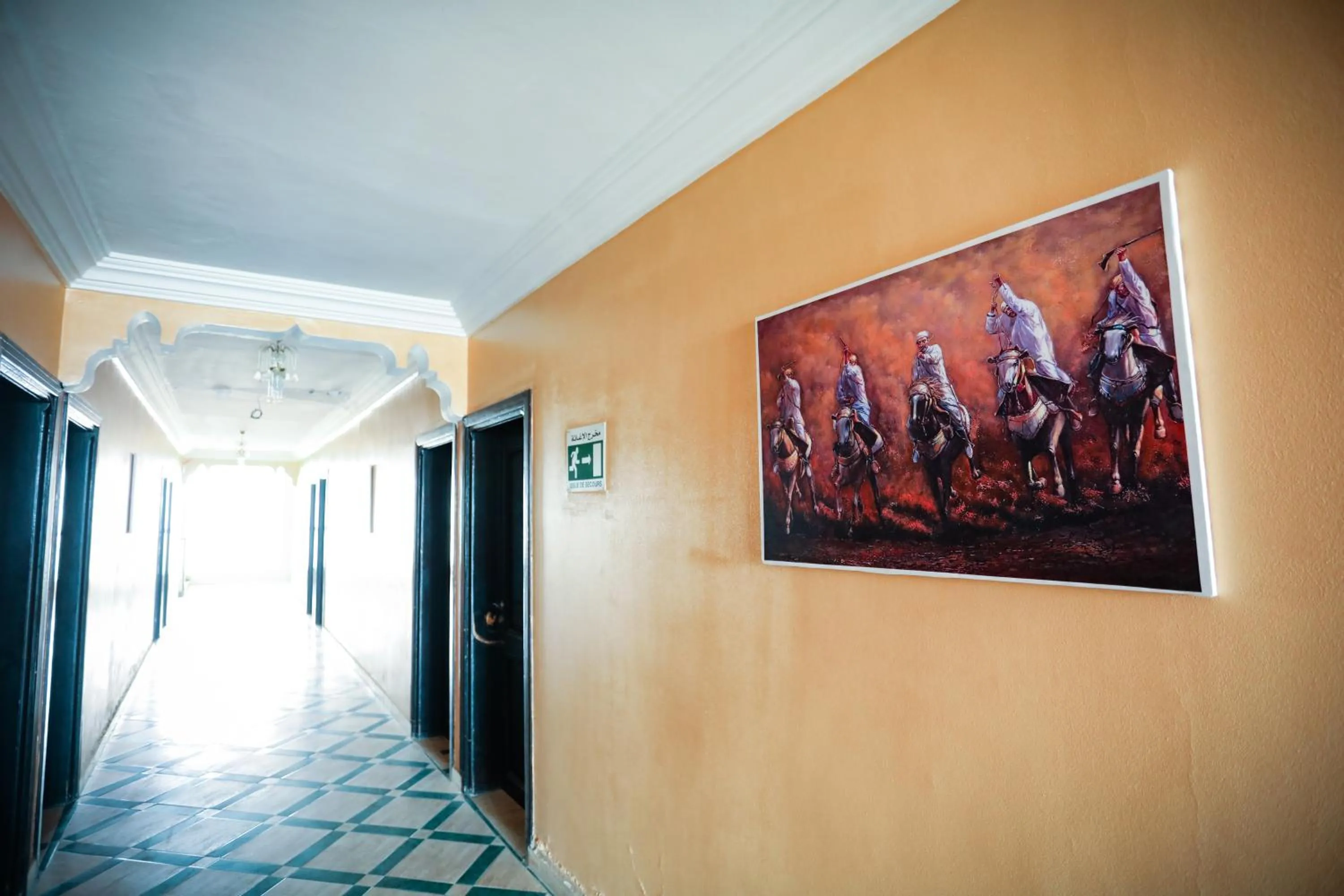 Decorative detail in nagjir centre ville