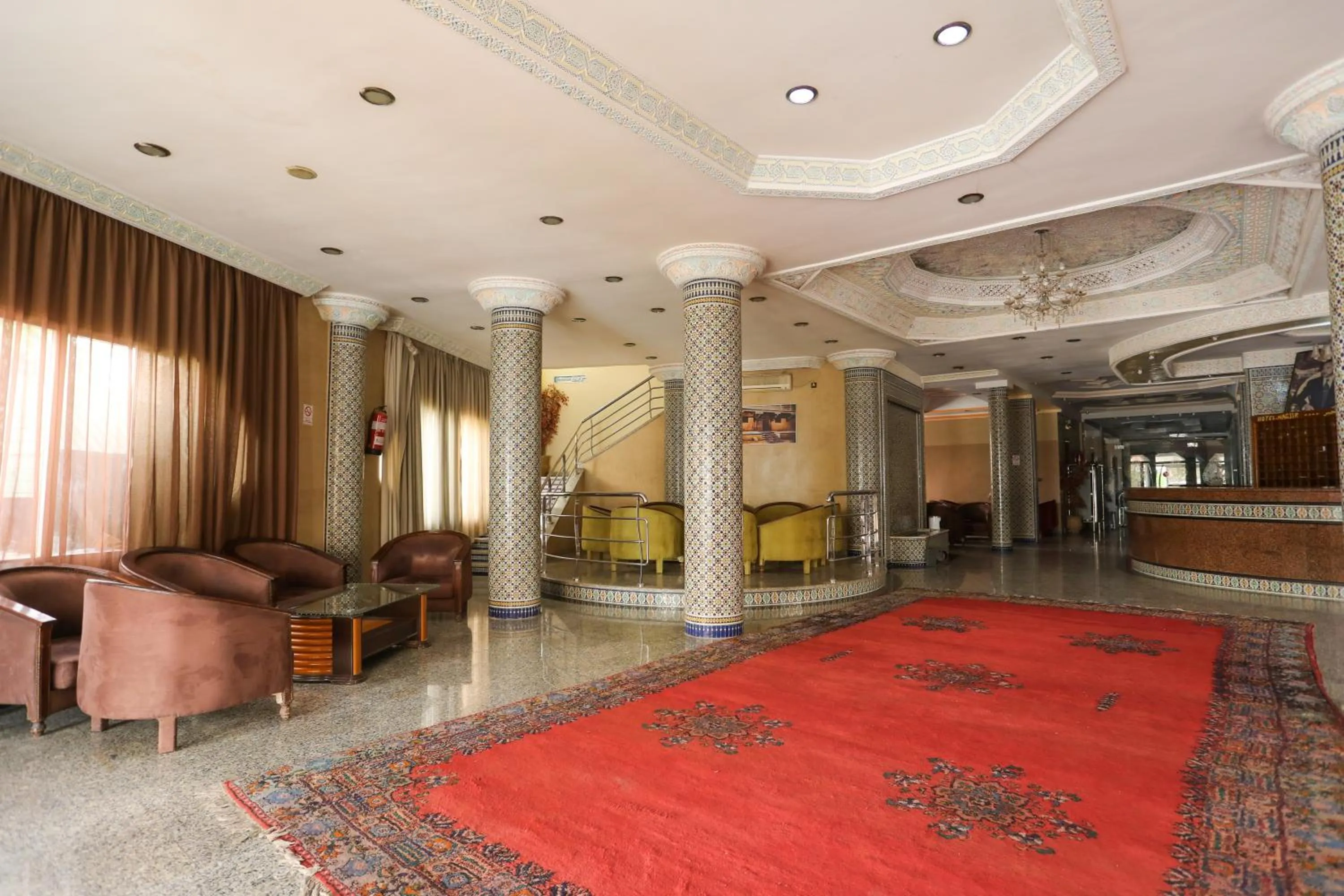 Seating area in nagjir centre ville