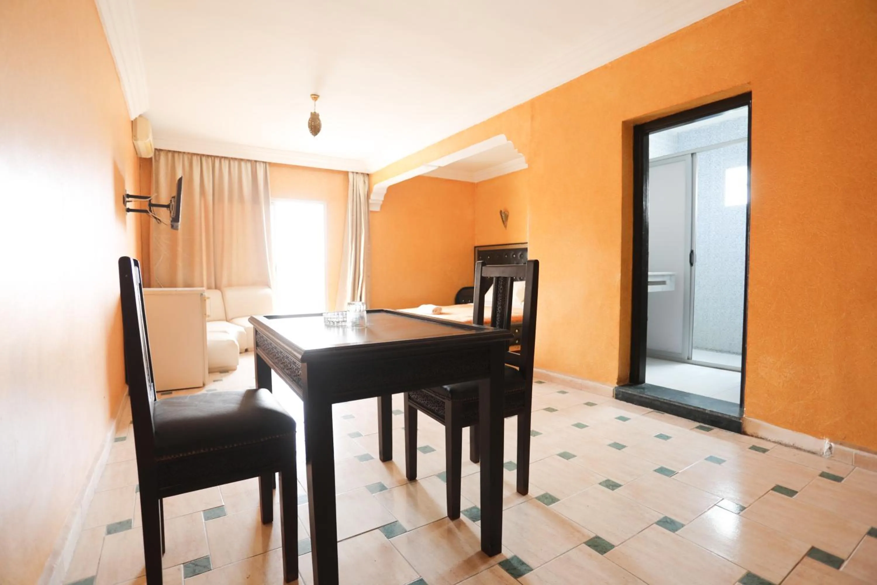 Seating area in nagjir centre ville