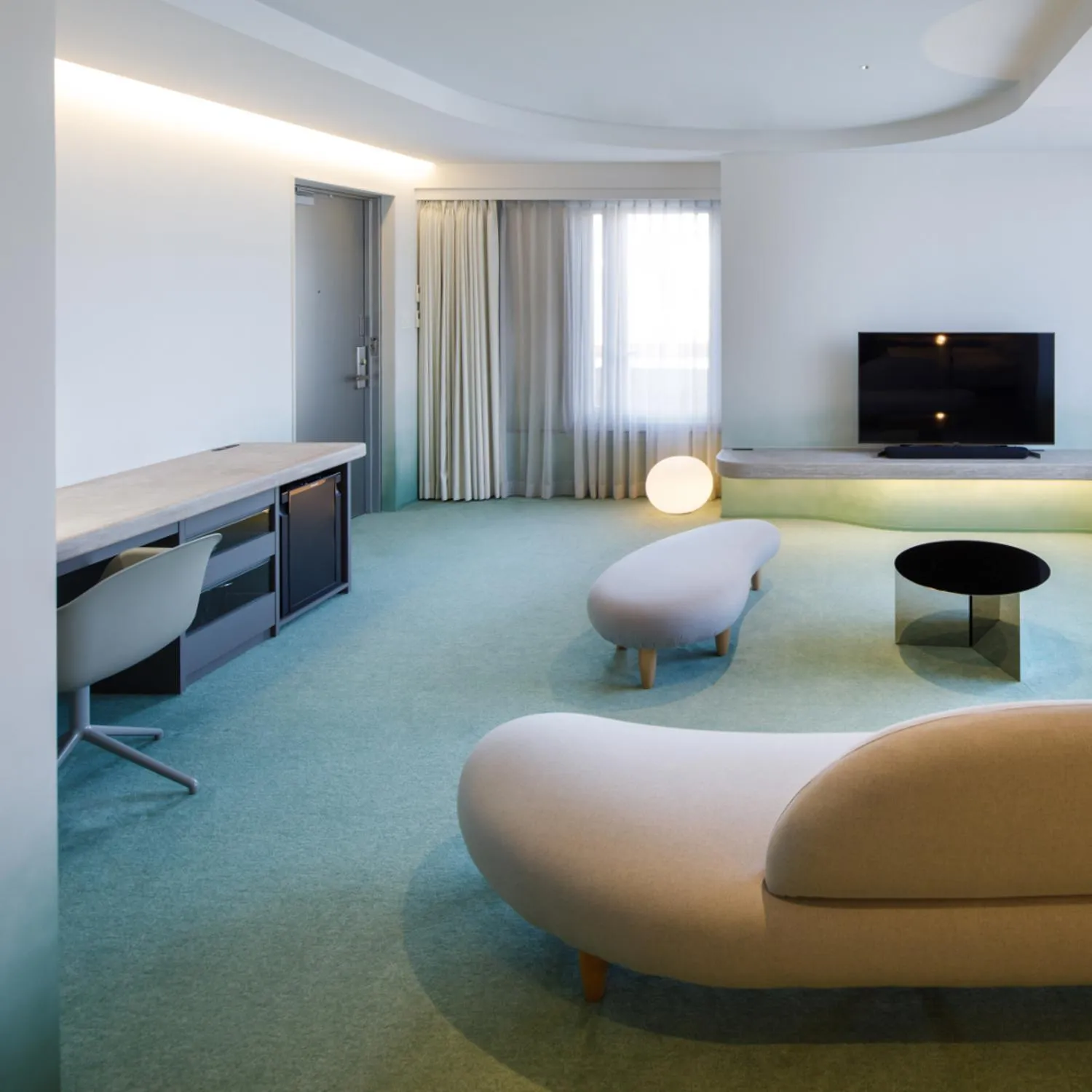 Living room in The Screen