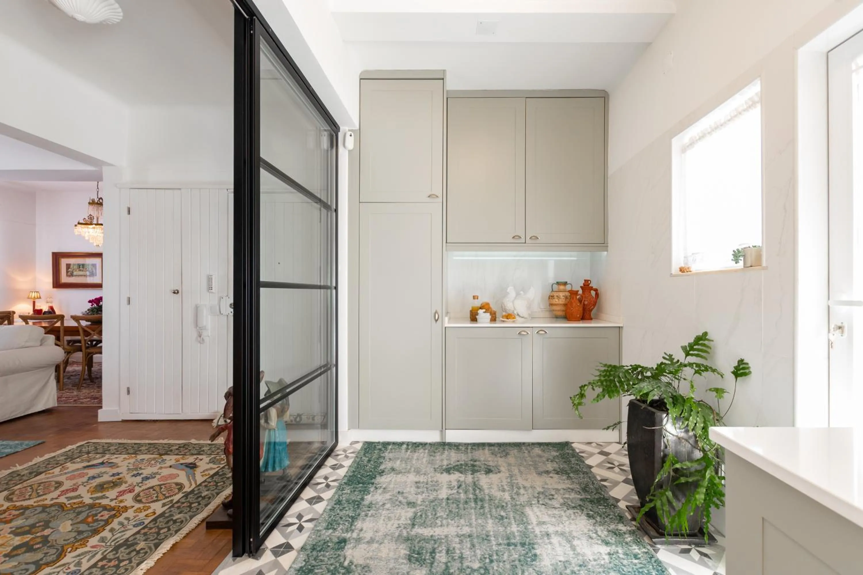 Kitchen or kitchenette in Casa da Avó Bia