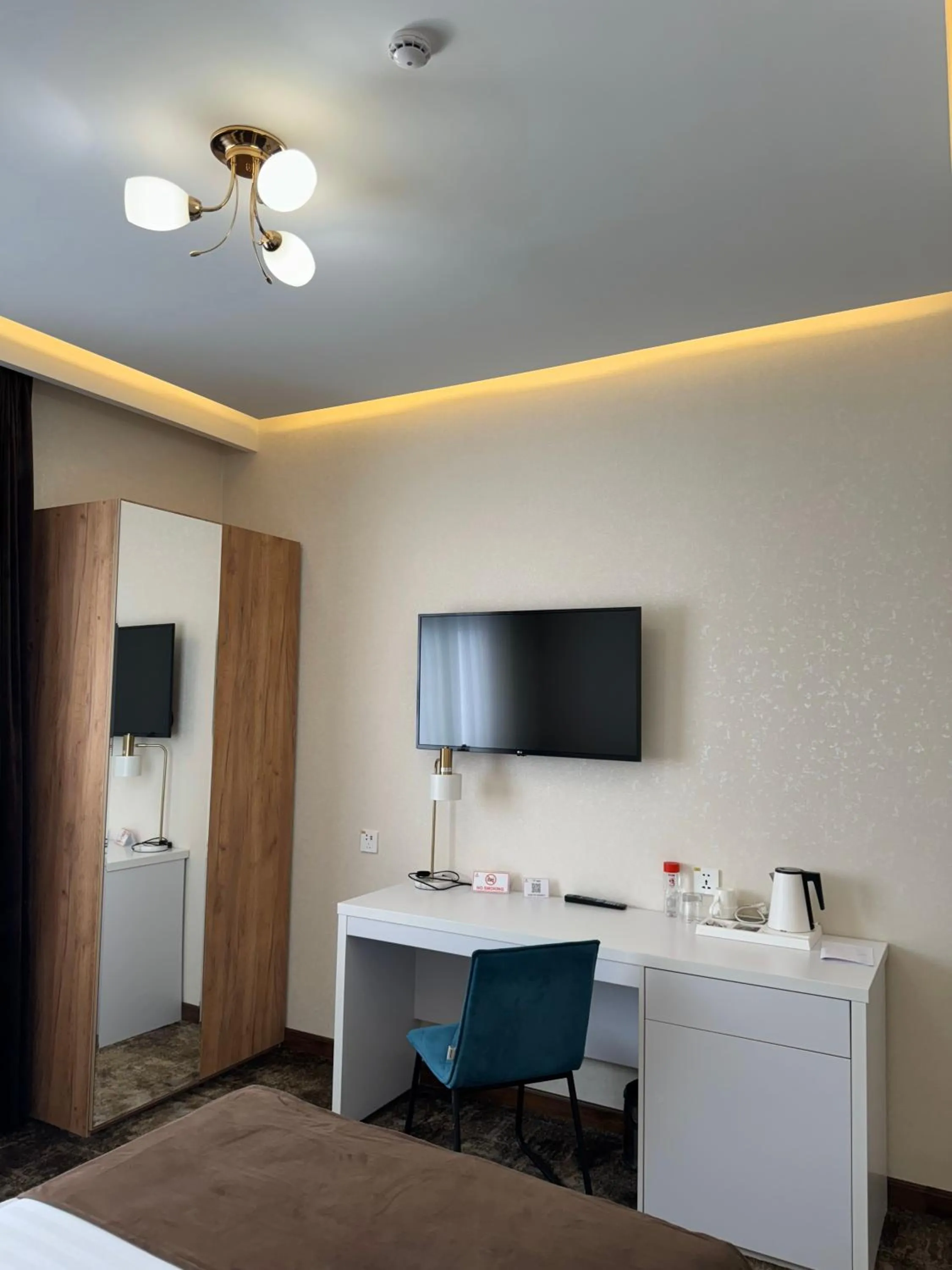 Bed in Garnet Hotel Tashkent