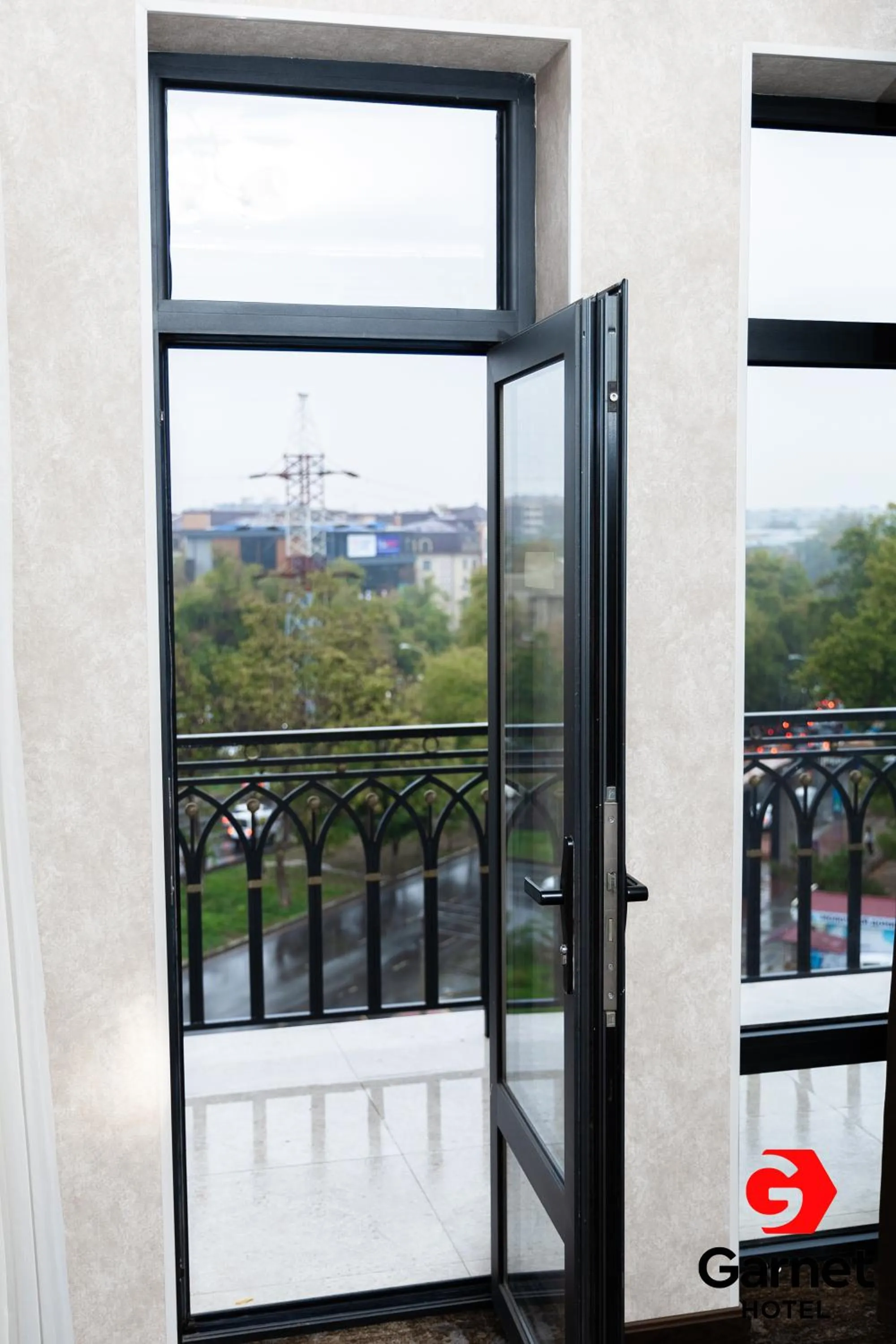 Balcony/Terrace in Garnet Hotel Tashkent