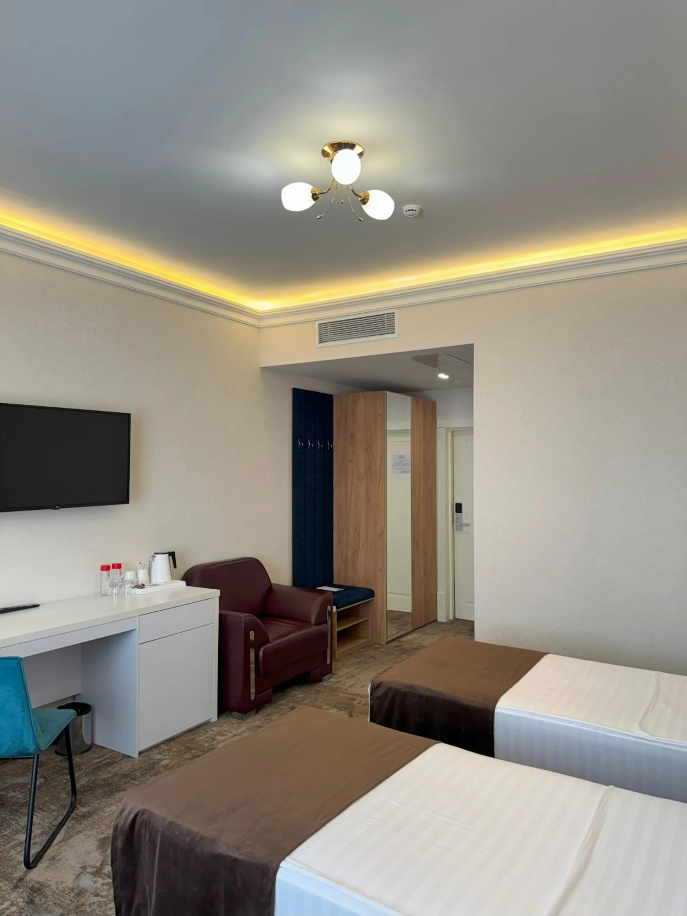 Bed in Garnet Hotel Tashkent