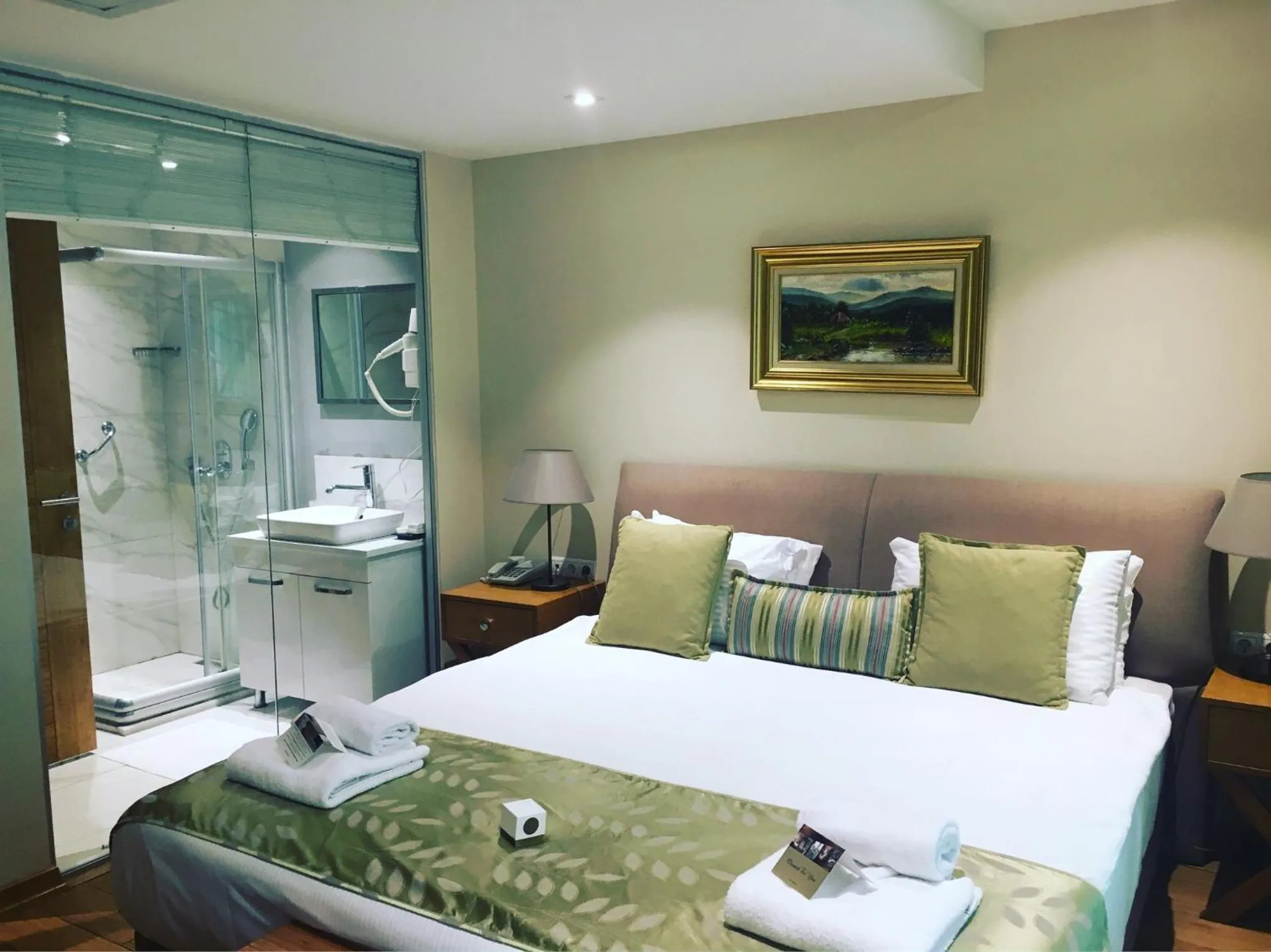 Decorative detail, Bed in Wame Suite Hotel Nisantasi