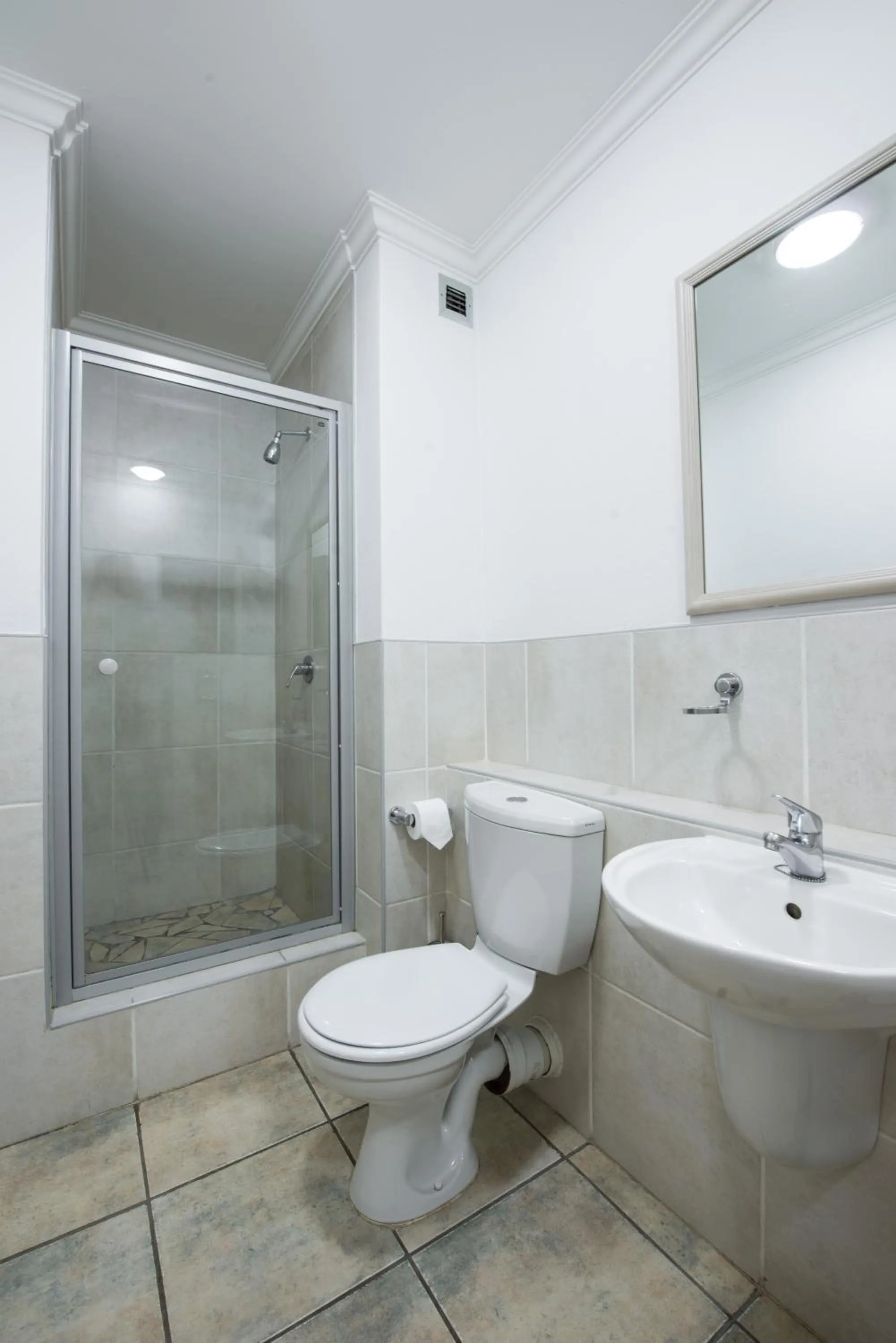 Bathroom in Prestige Apartments Sandton at Westpoint