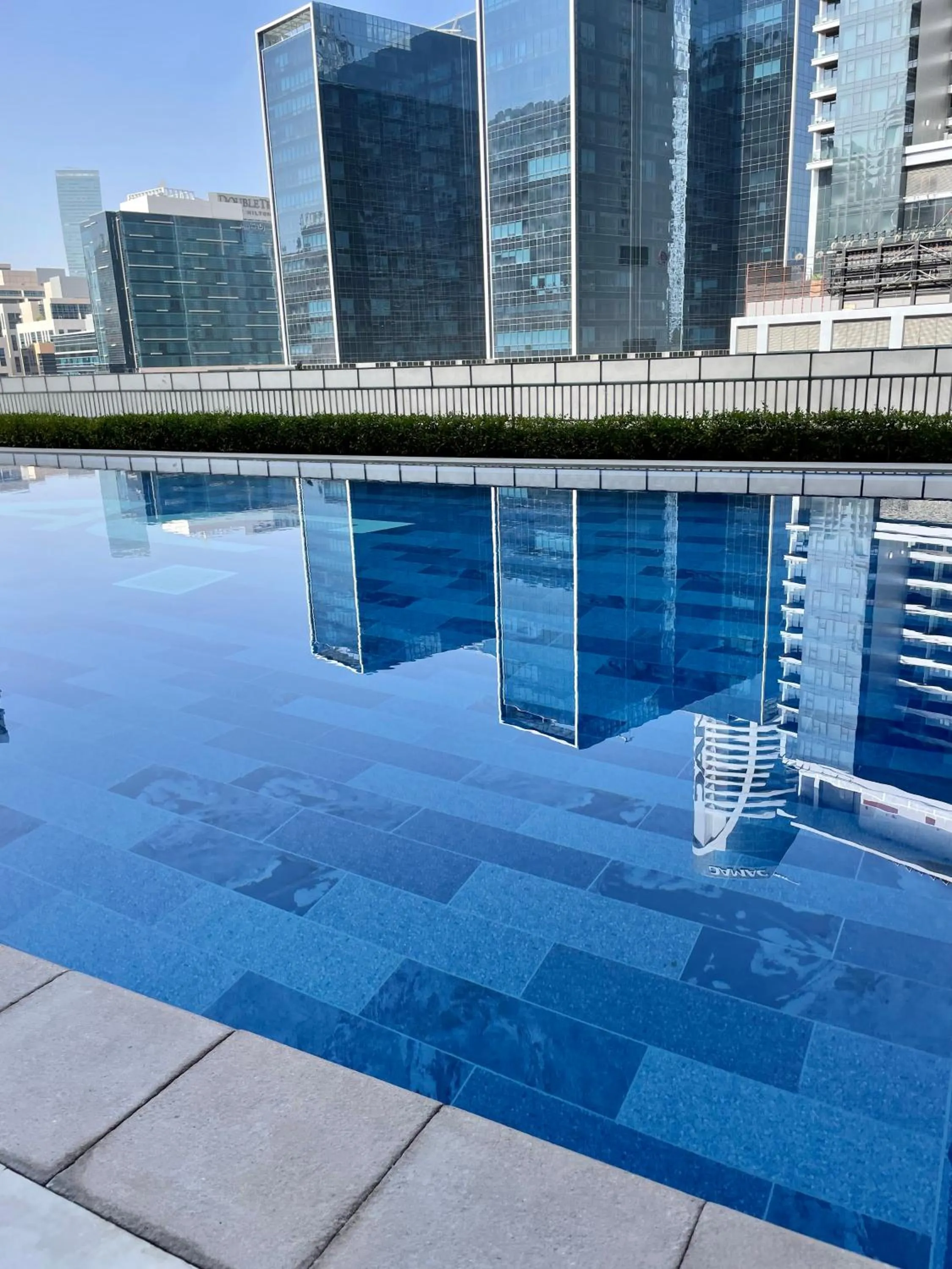 Swimming pool in Wonderful Reva Aparthotel Downtown