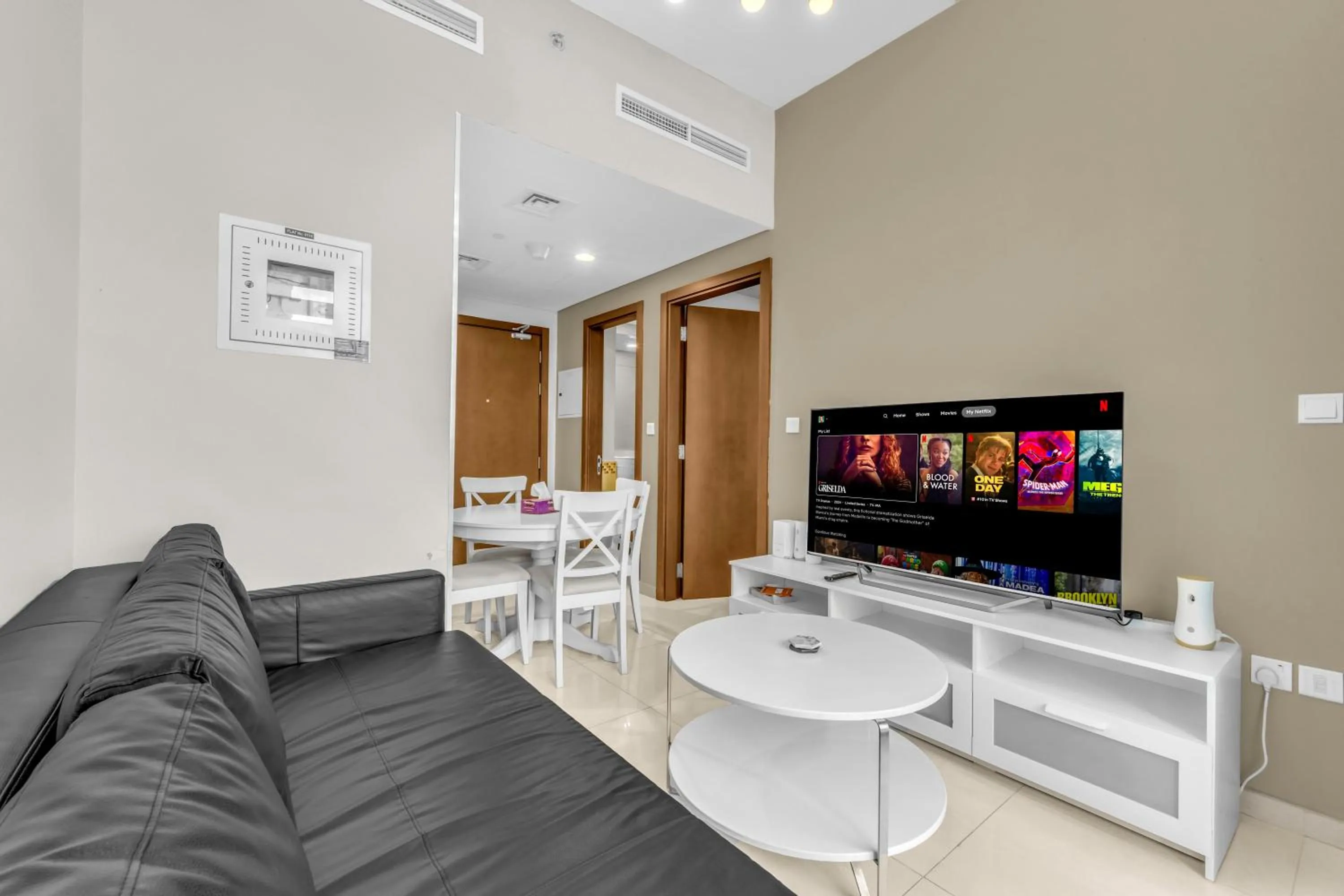 Seating area in Wonderful Reva Aparthotel Downtown