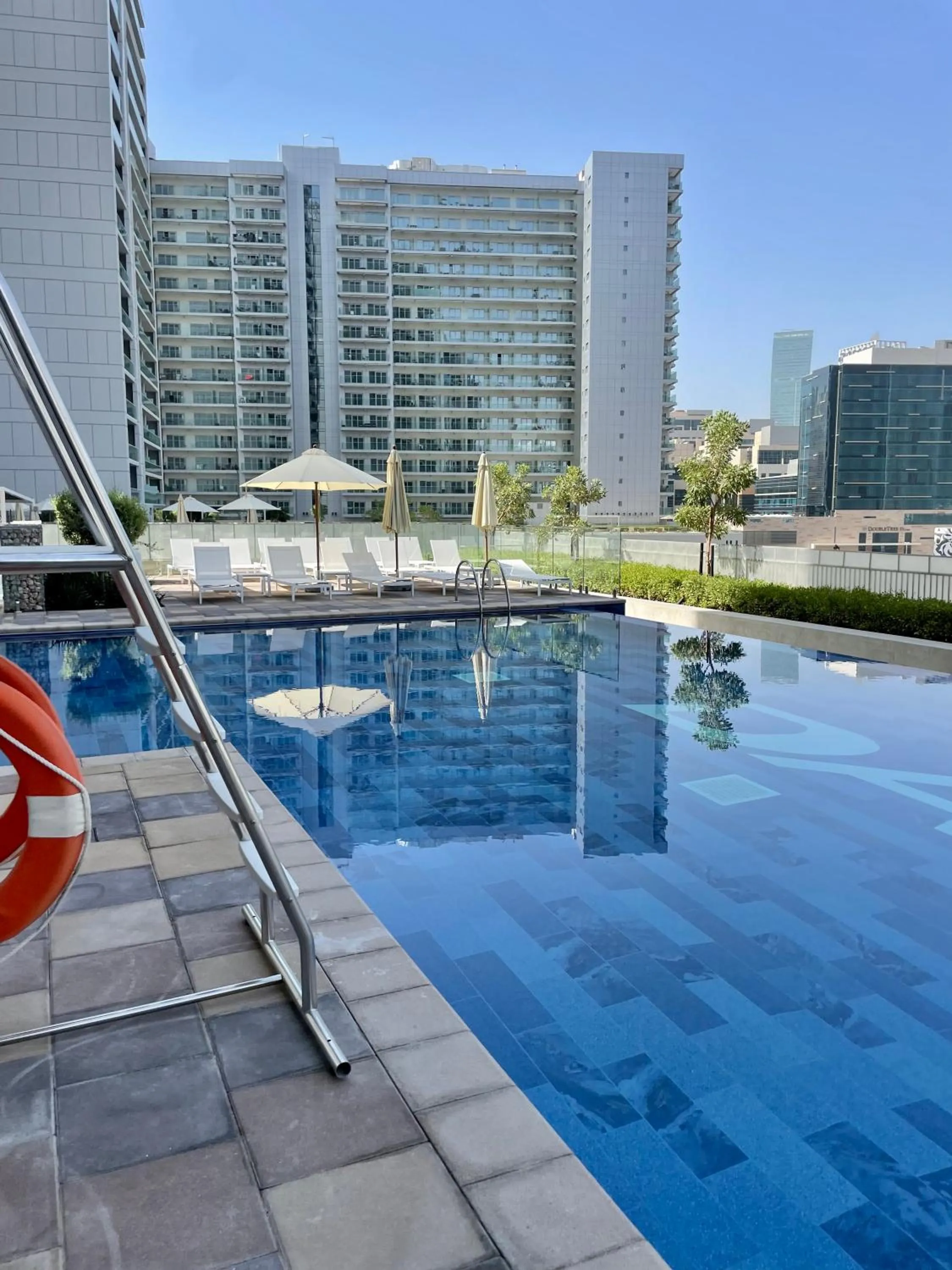 Swimming pool in Wonderful Reva Aparthotel Downtown