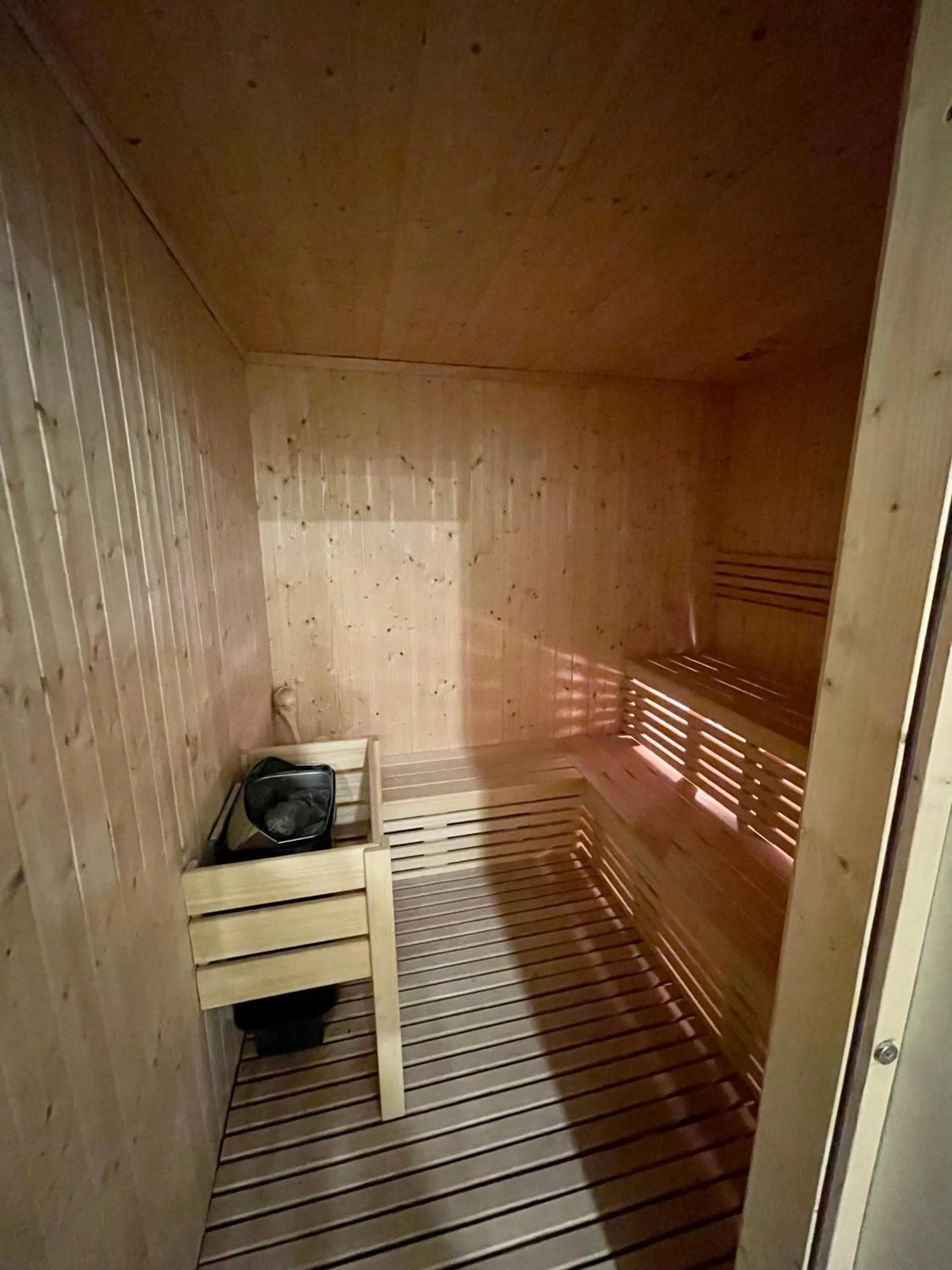 Sauna in Wonderful Reva Aparthotel Downtown