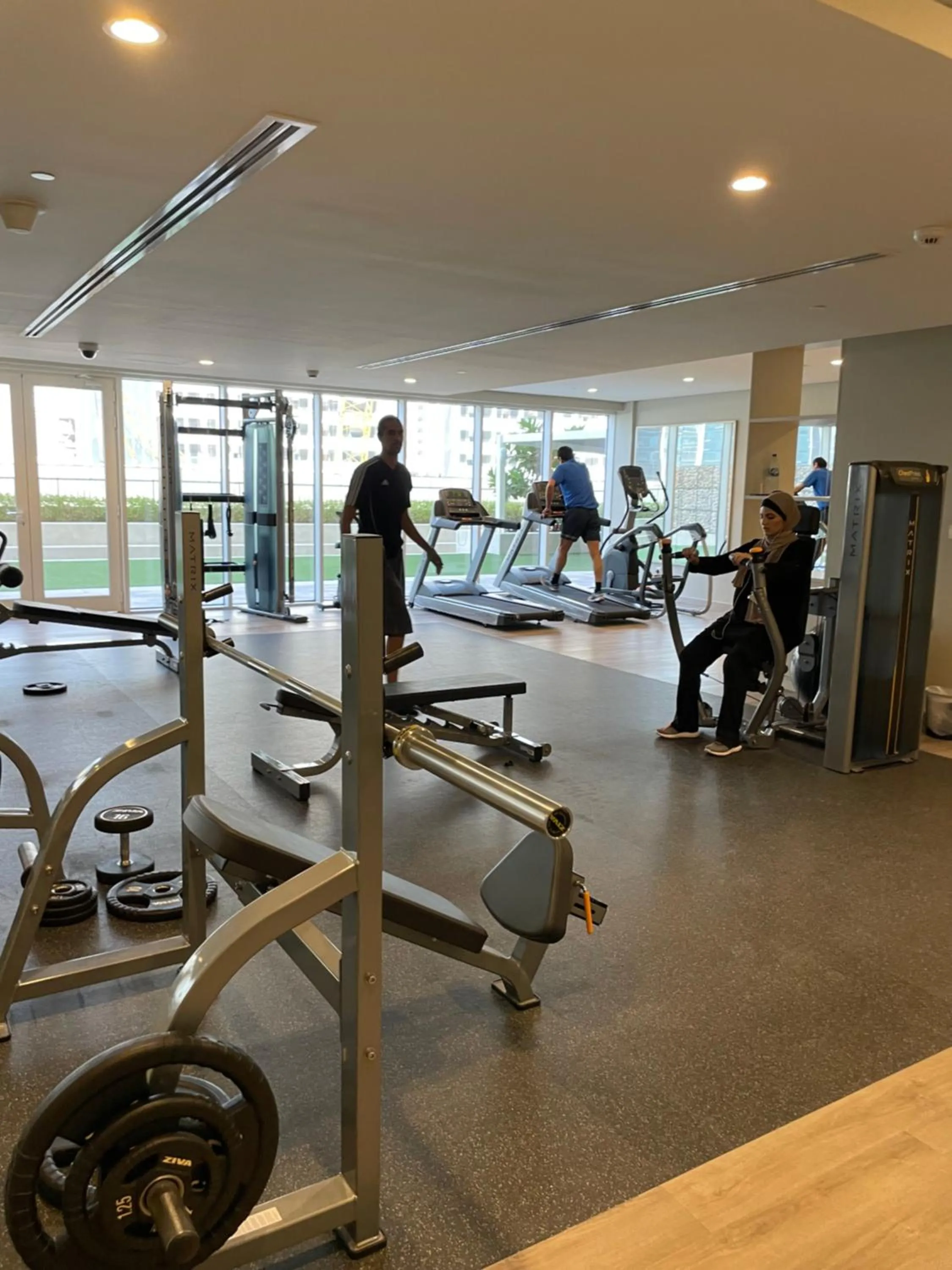 Fitness centre/facilities in Wonderful Reva Aparthotel Downtown