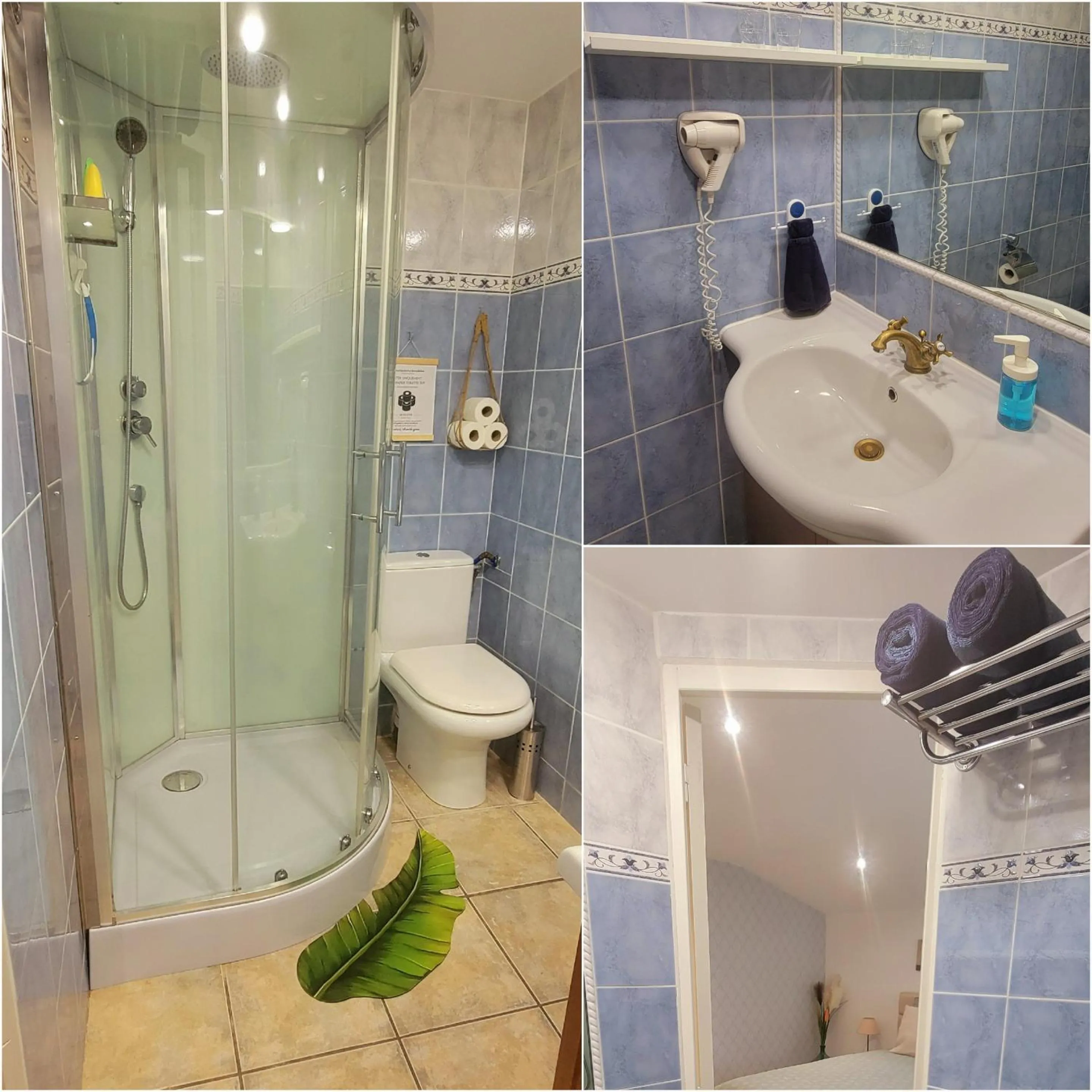 Shower in Le Mas du Rouquan